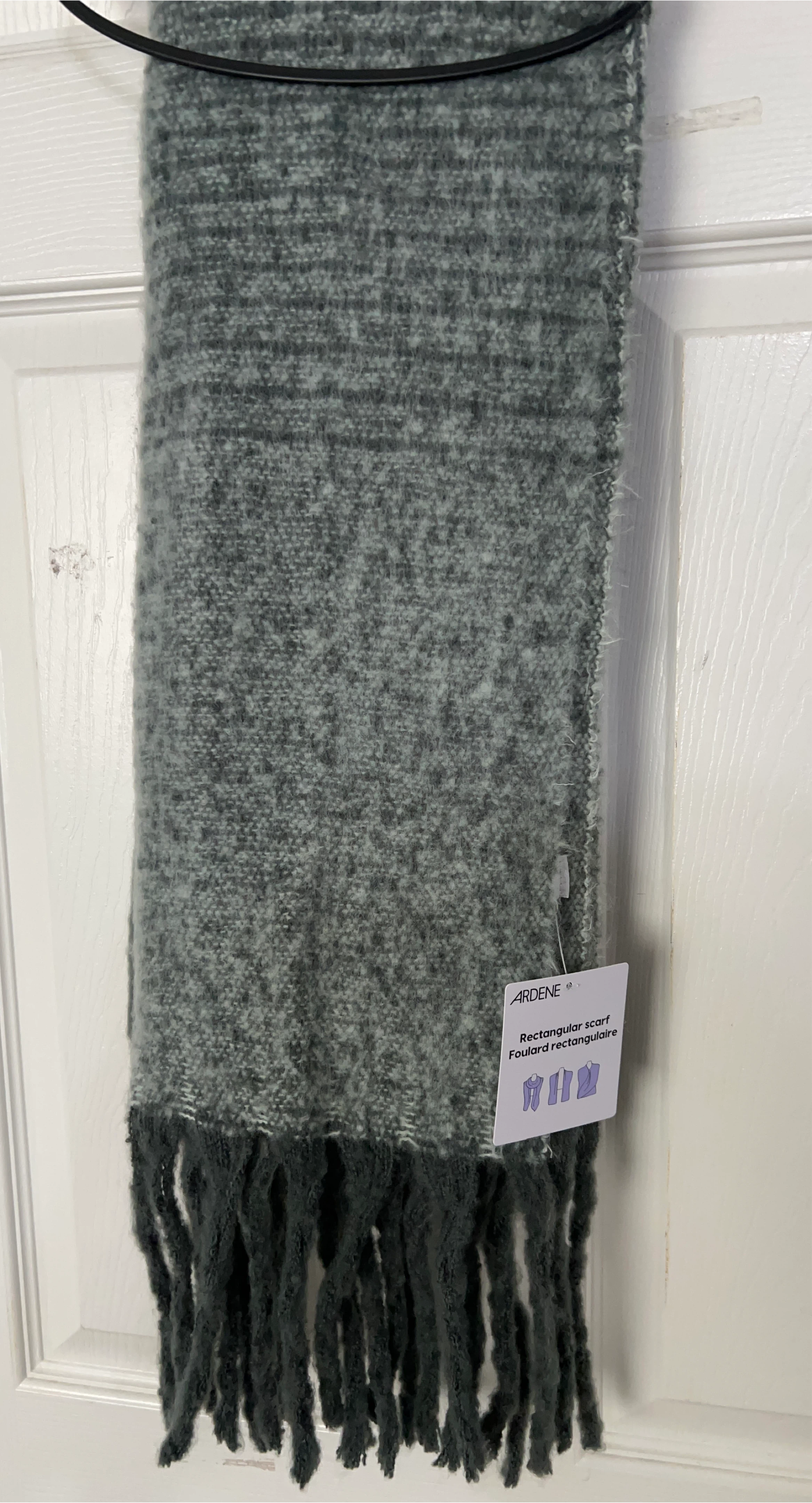Ardene Rectangular Scarf - Grey