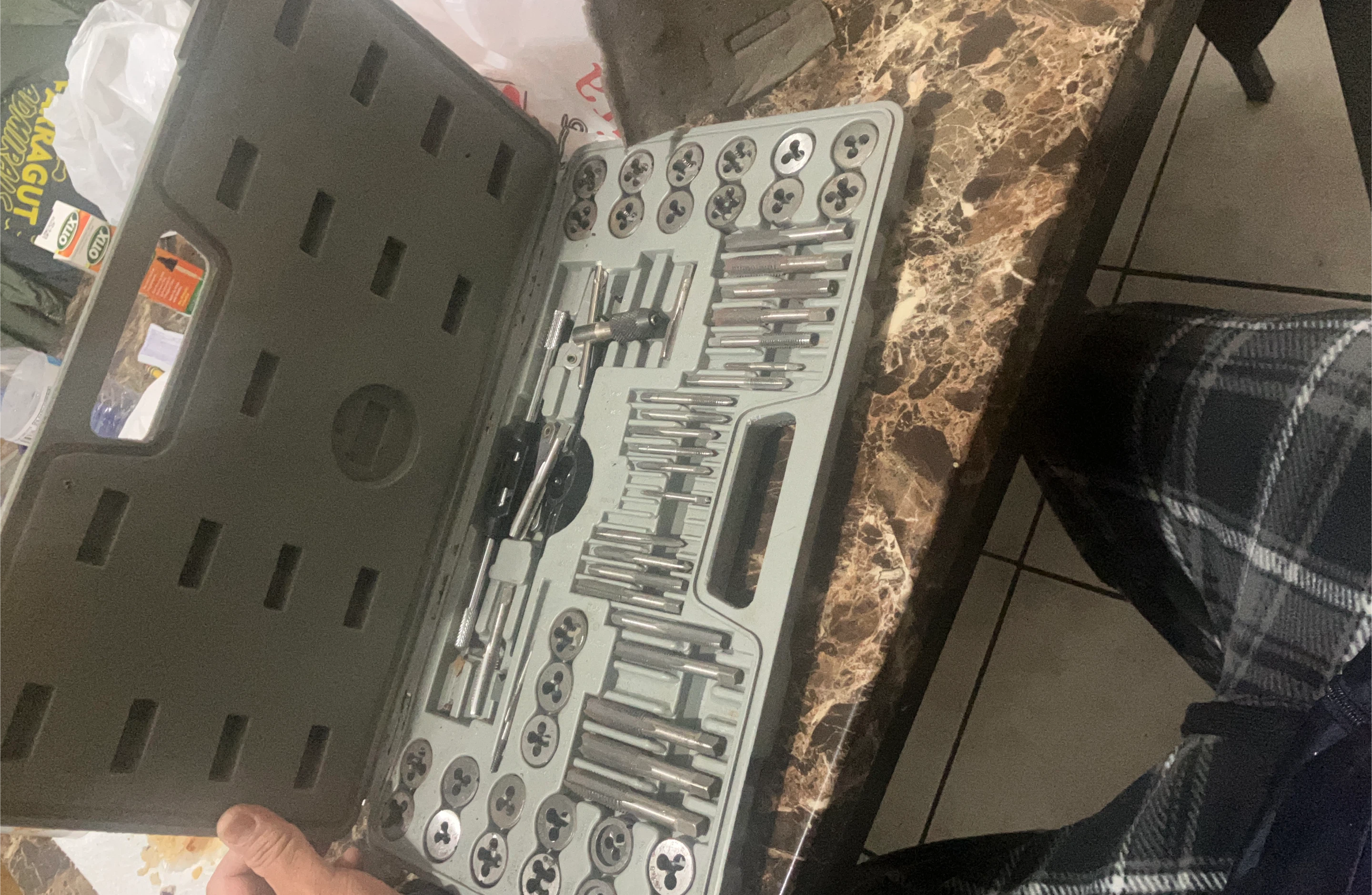 Tap and Die Set with Case