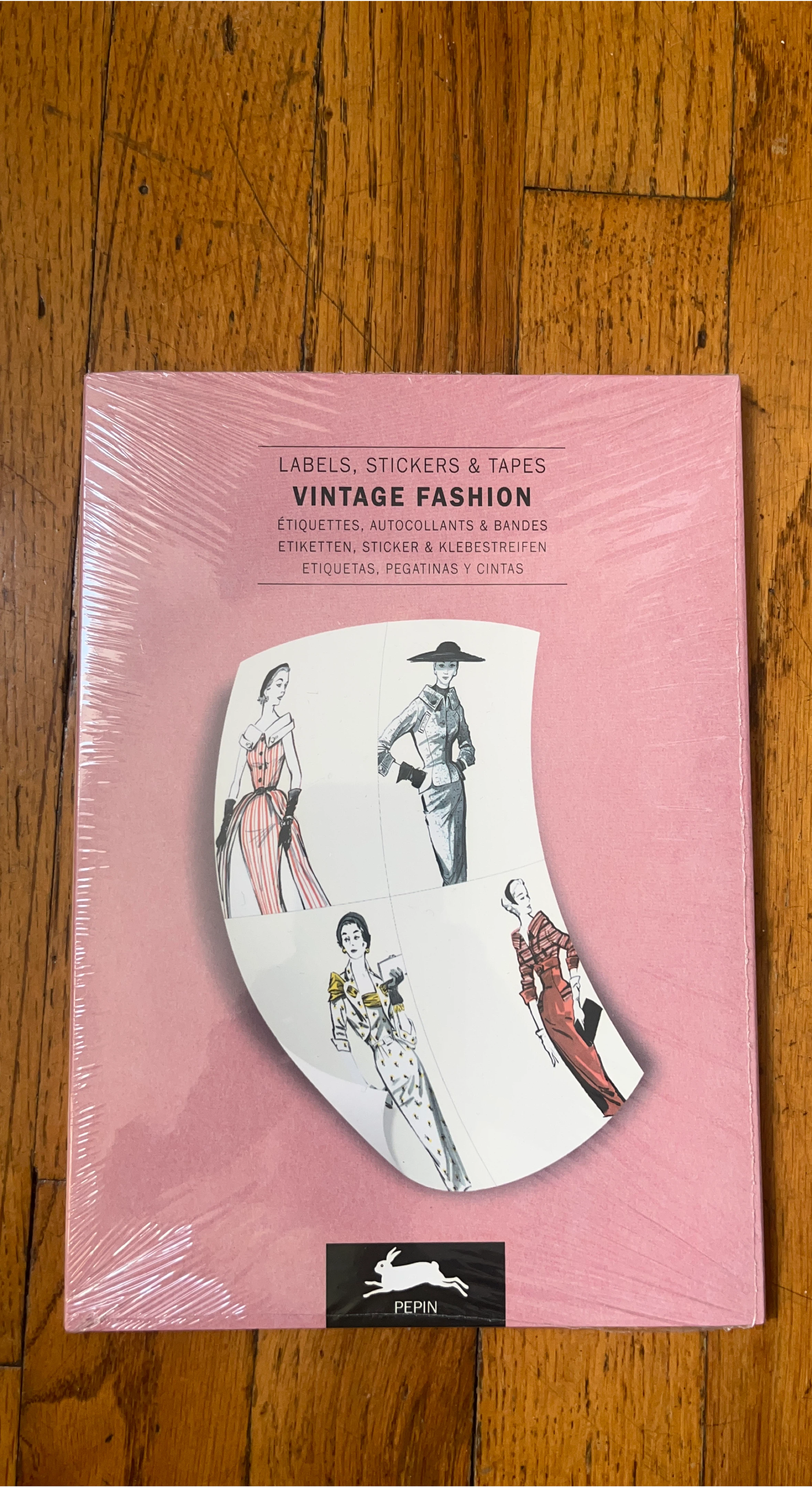 Pepin Vintage Fashion Labels, Stickers & Tapes