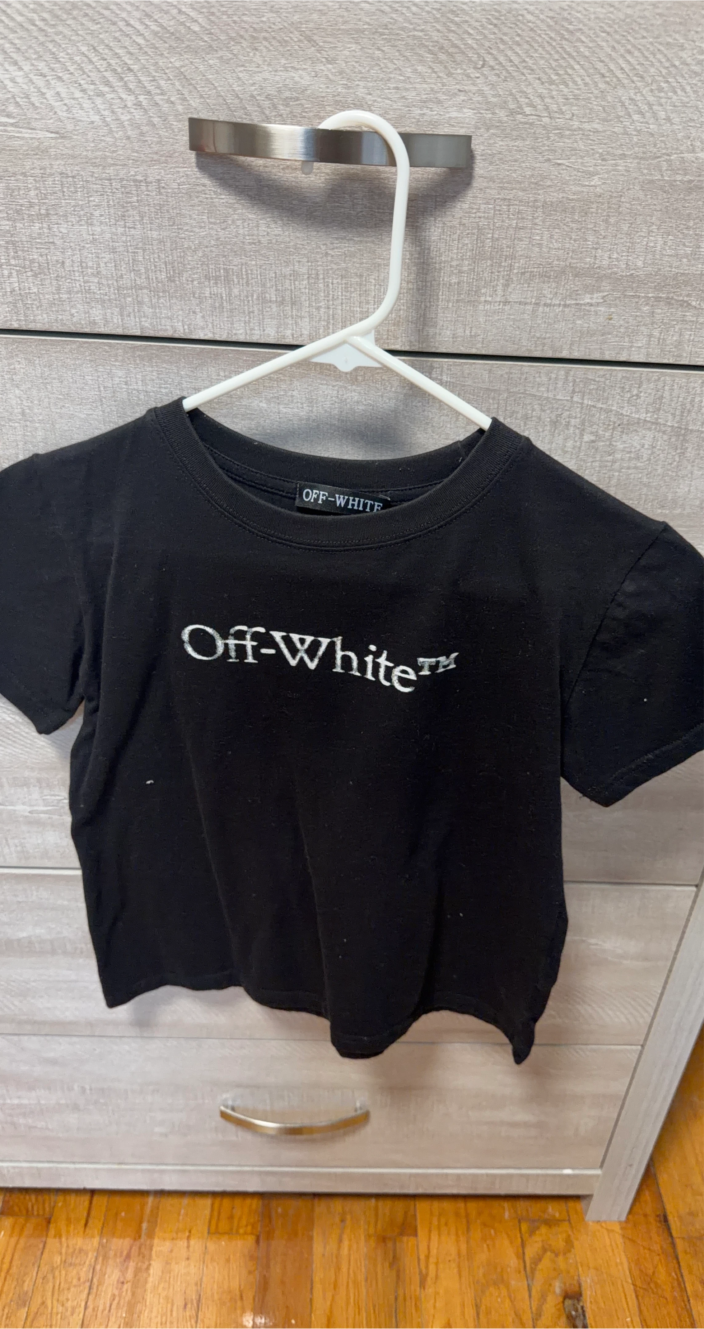 Off-White Black Graphic T-Shirt