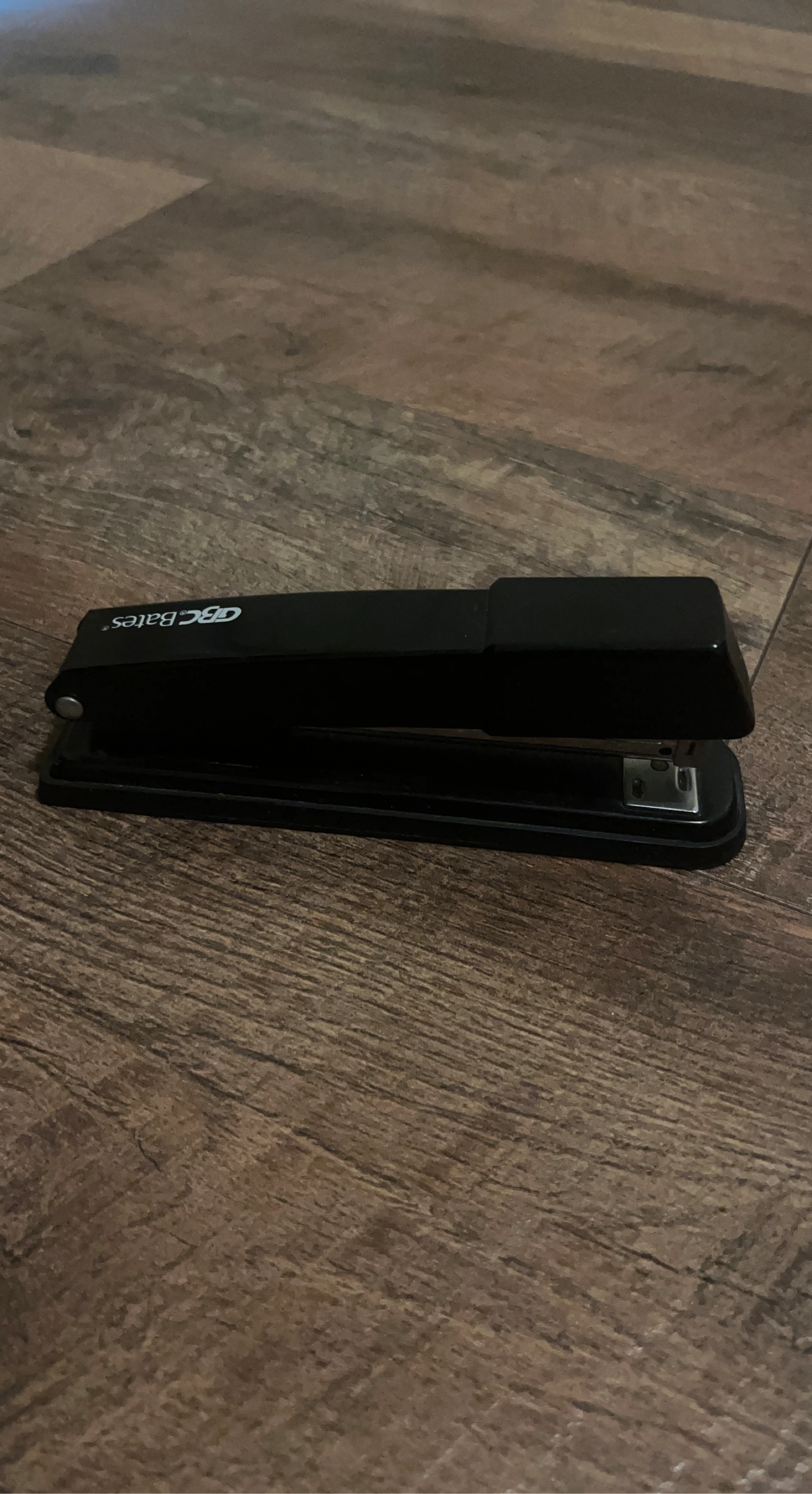 GBC Bates Black Stapler