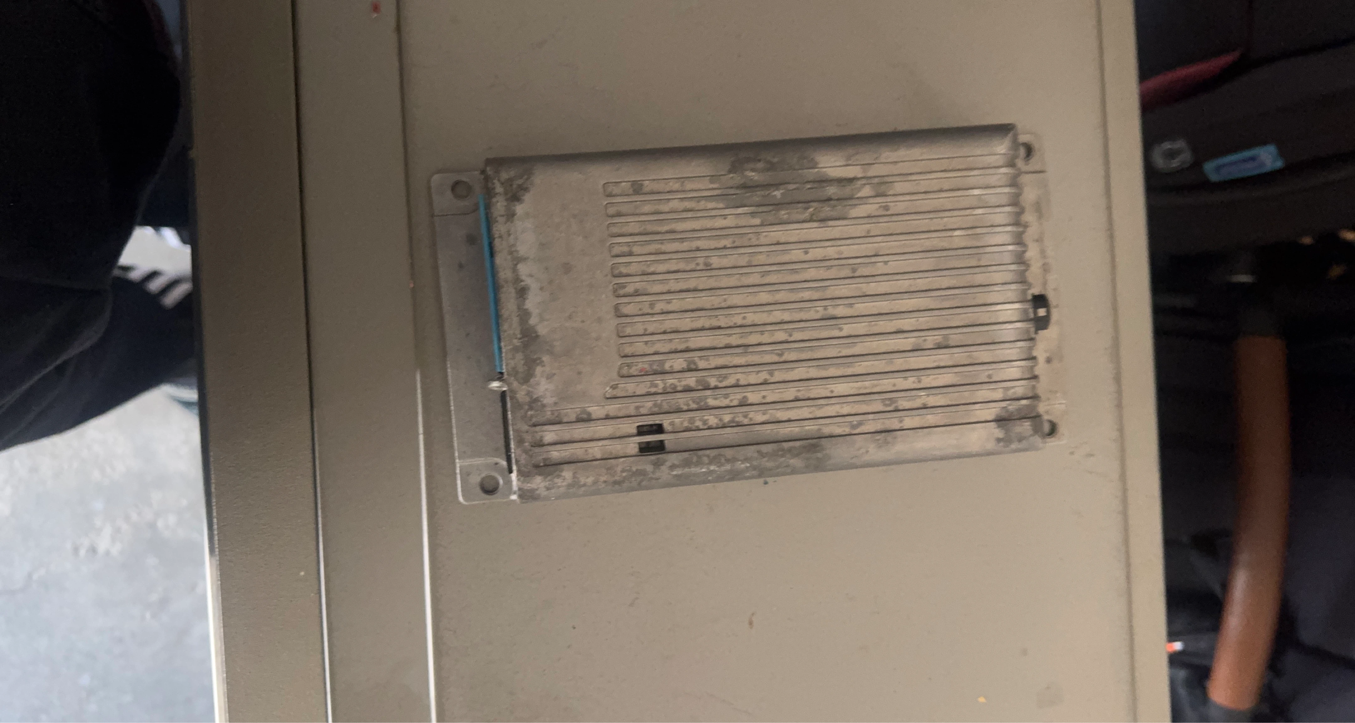 Vintage Metal Enclosure with Vents