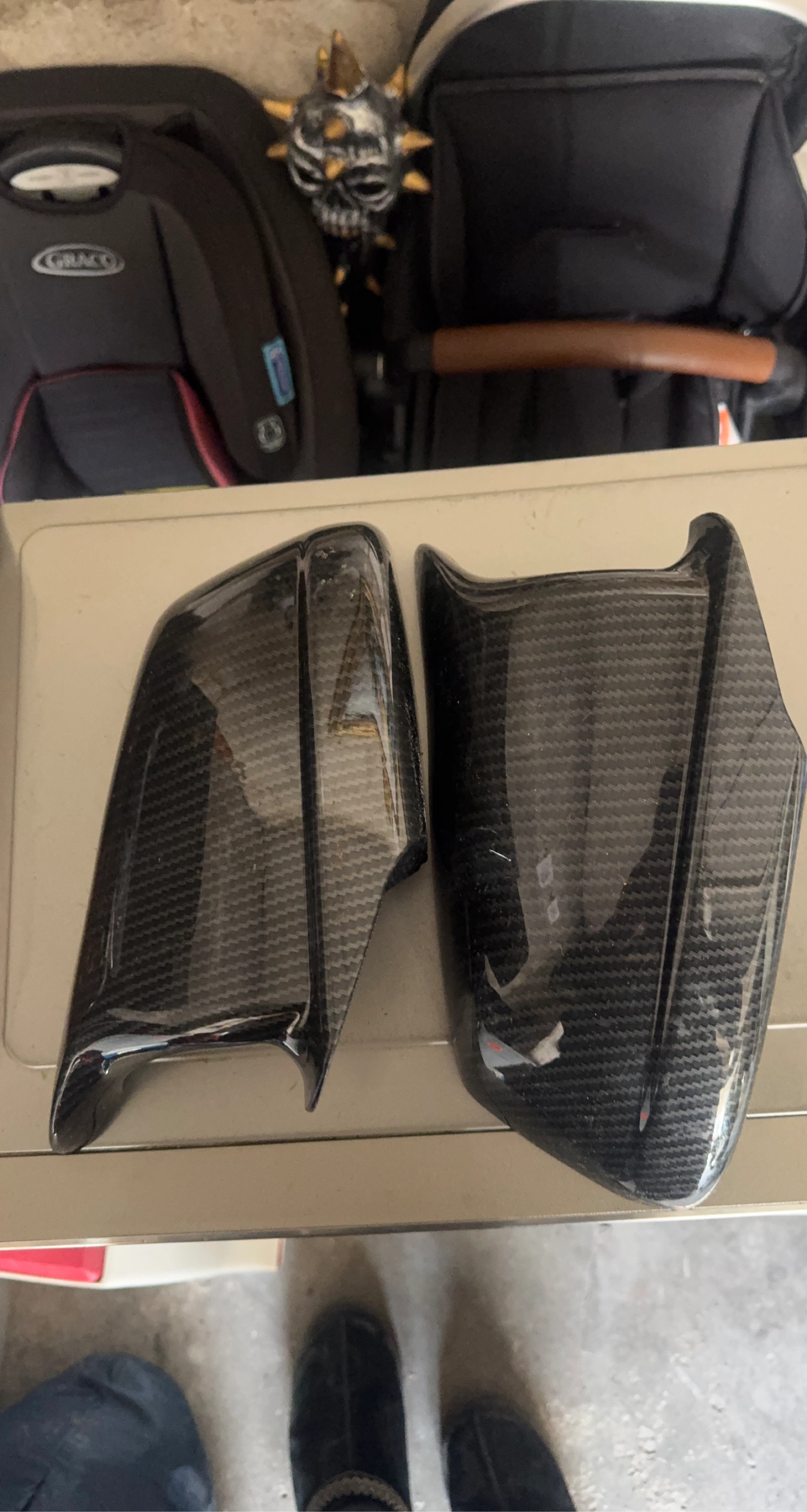Carbon Fiber Mirror Covers
