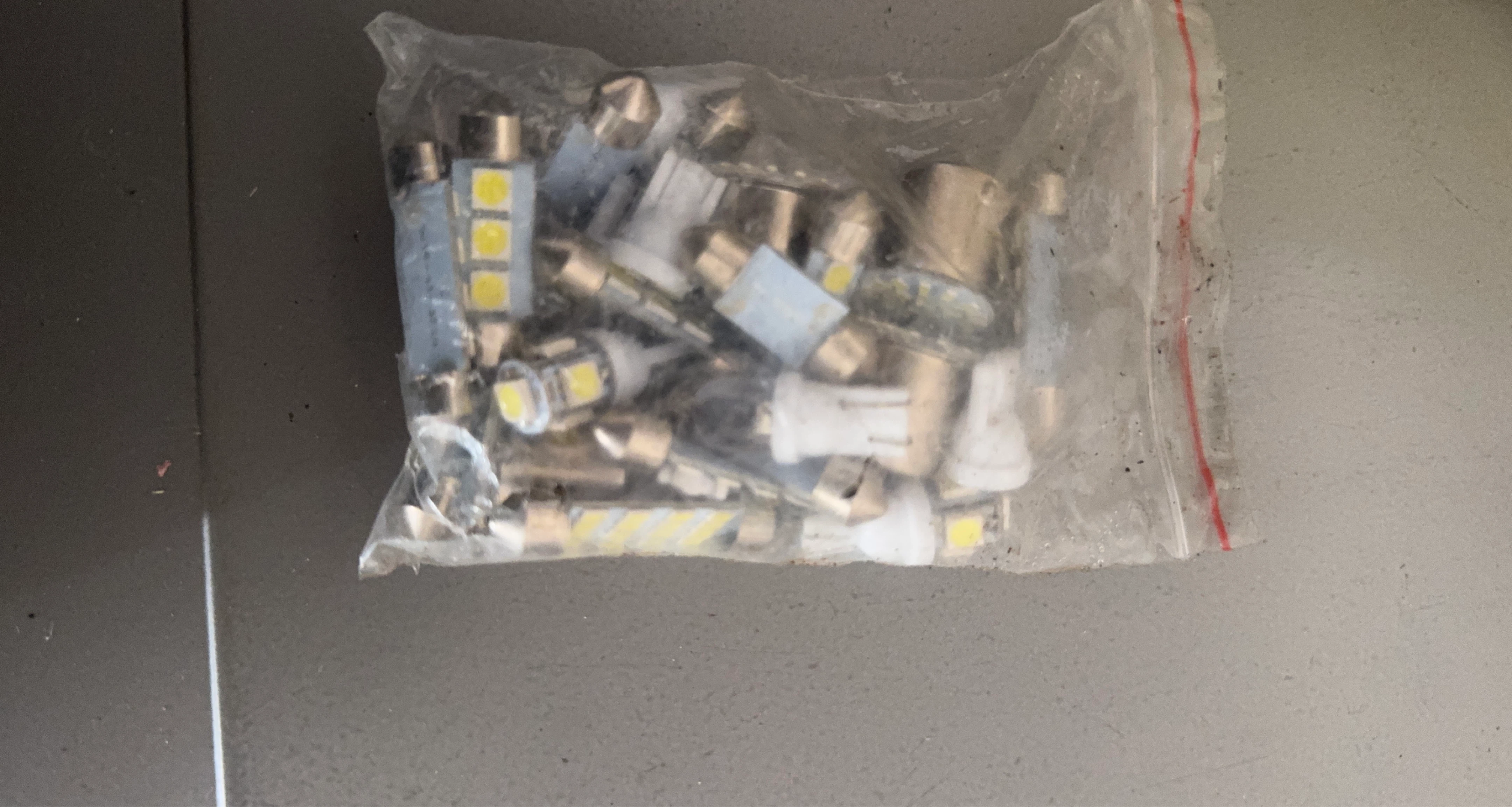Bag of Assorted LED Light Bulbs