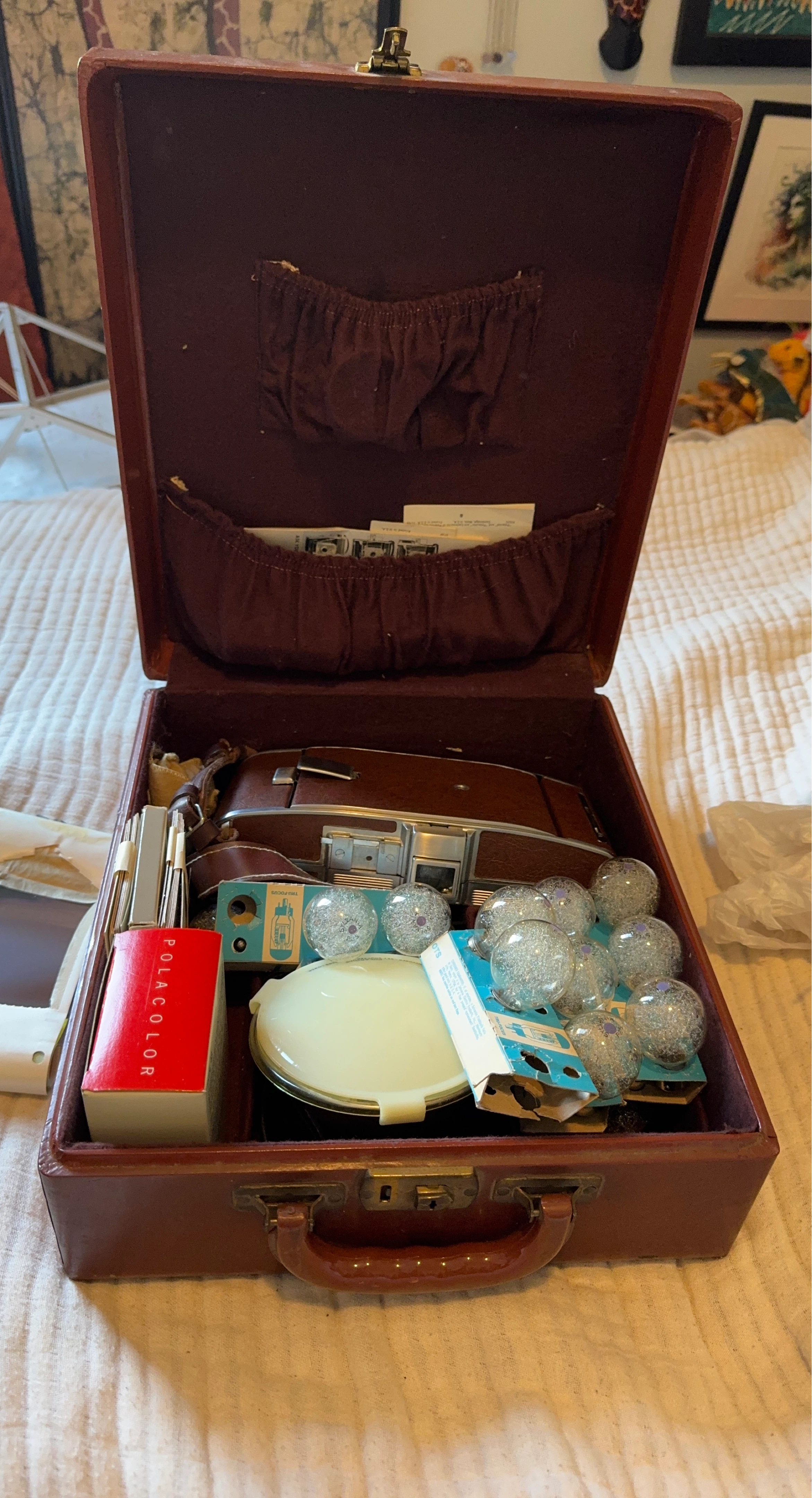 Polaroid Camera Case with Accessories
