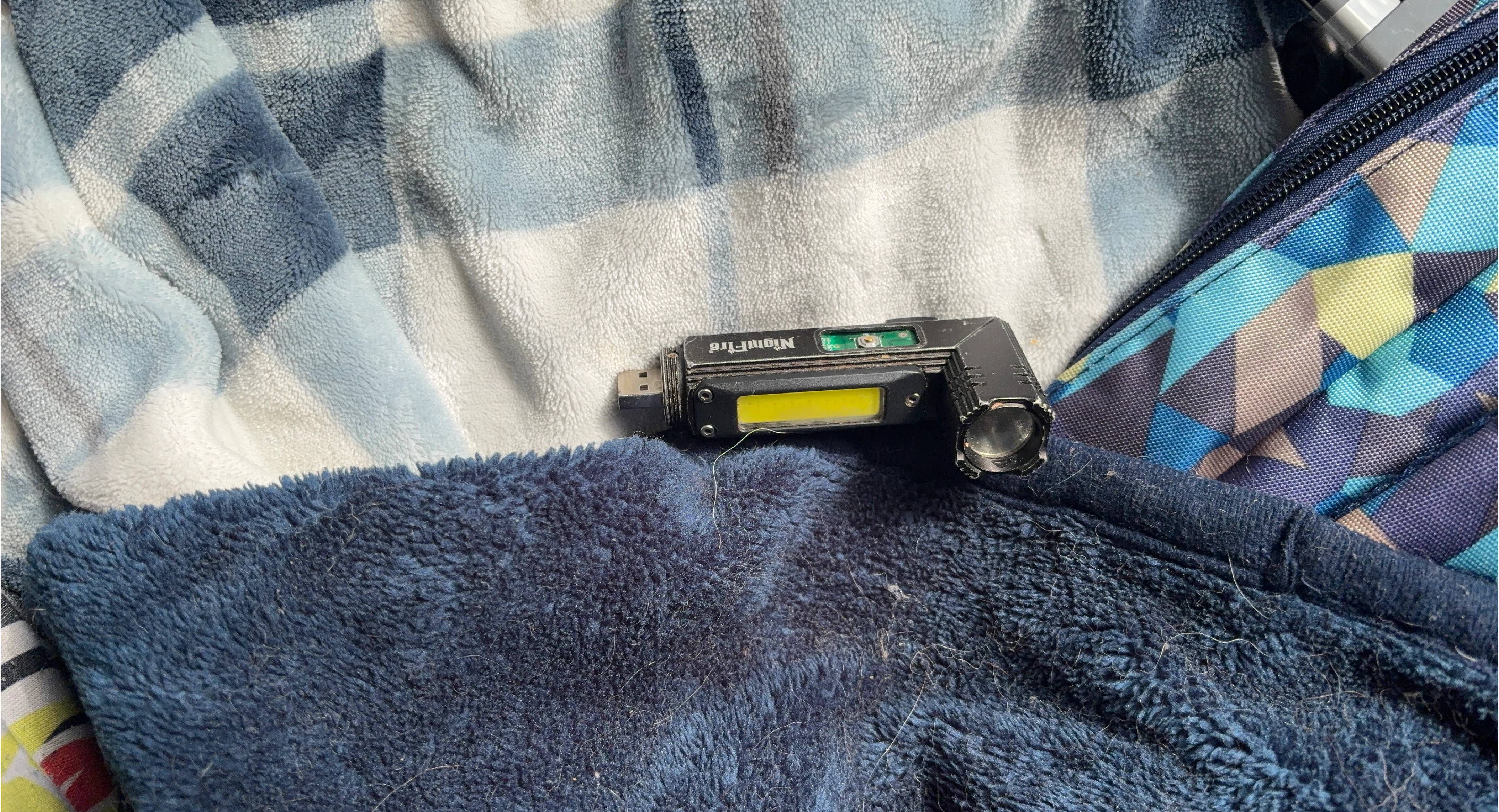NightFire USB Rechargeable Flashlight