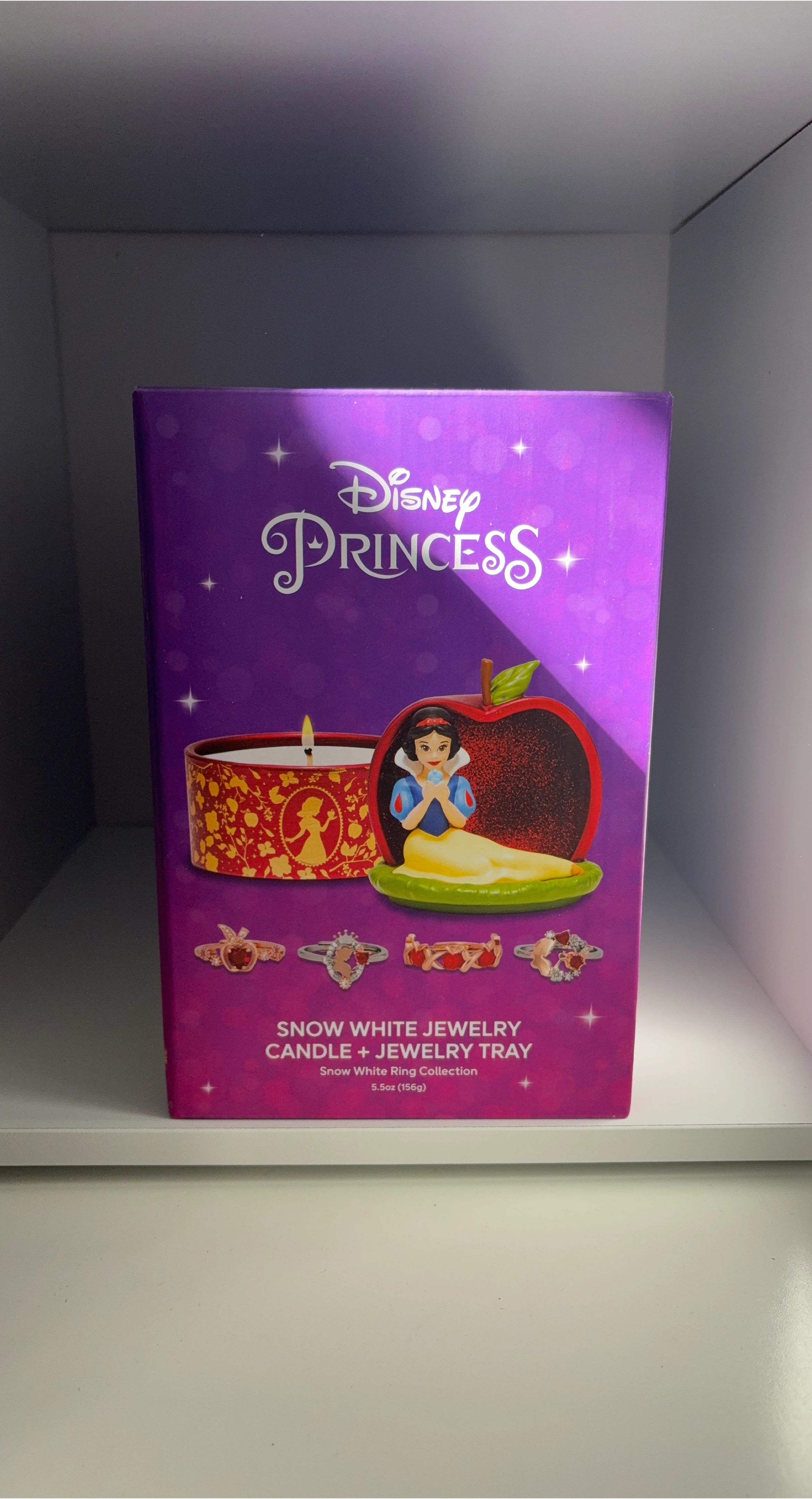 Disney Princess Snow White Candle + Jewelry Tray