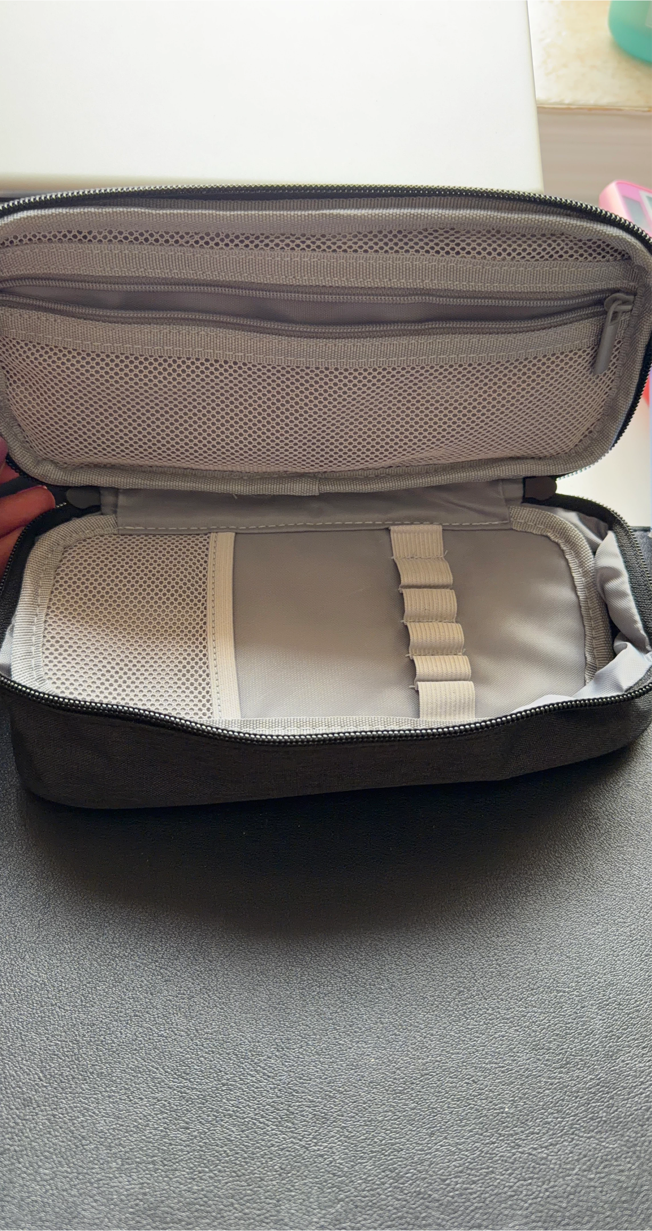 Black Pencil Case Pouch