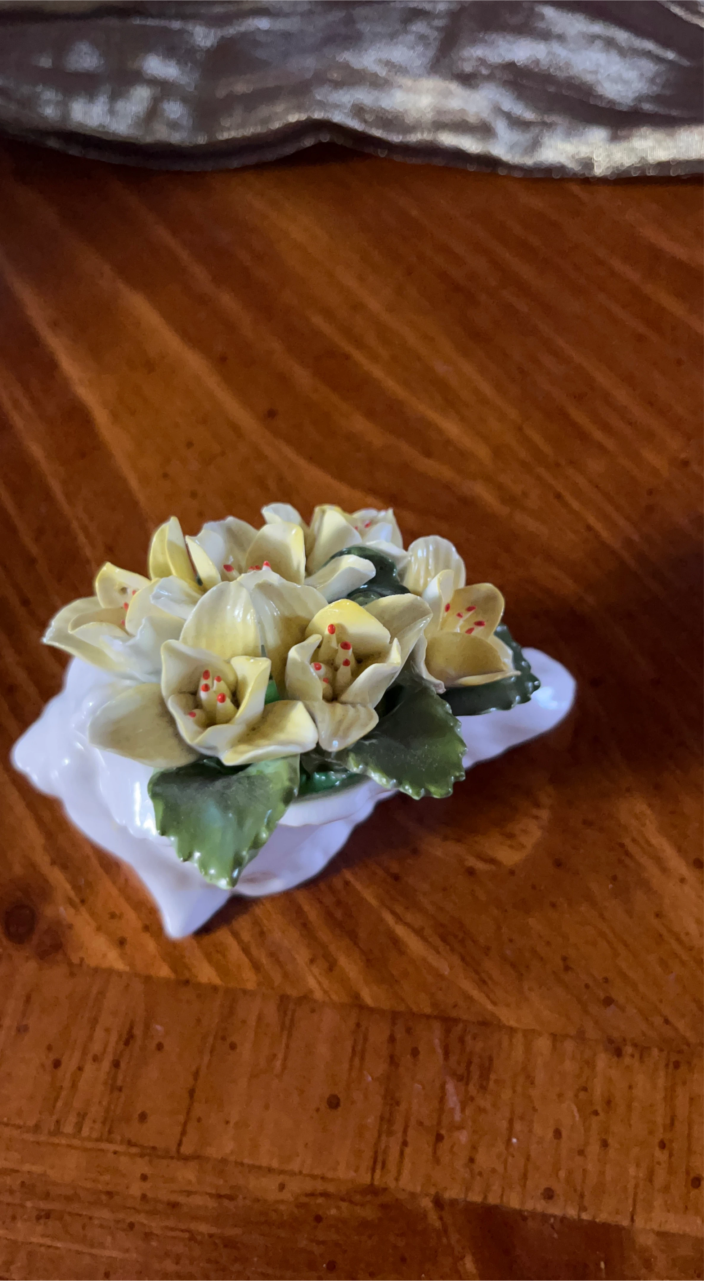 Ceramic Flower Figurine