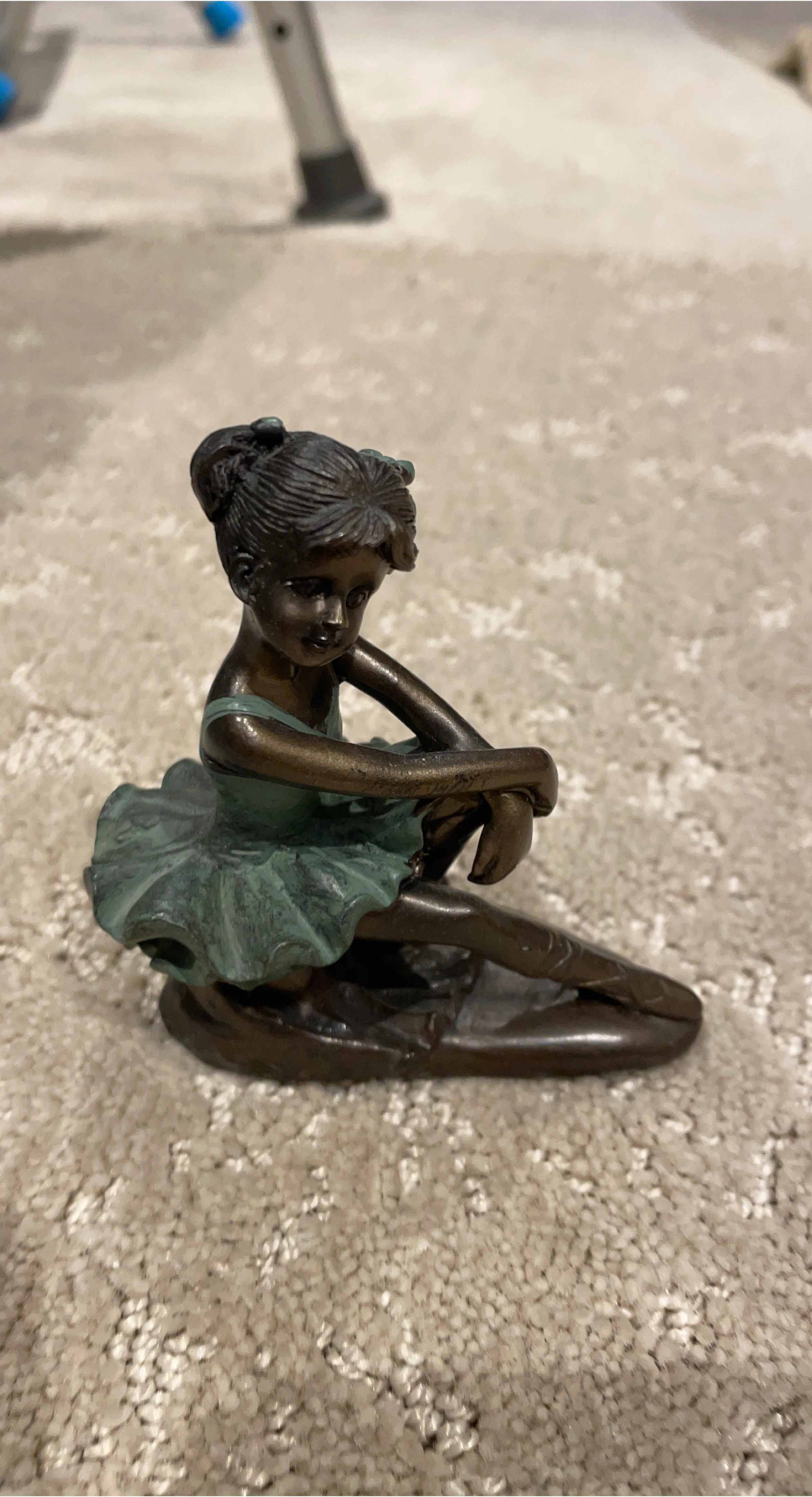 Bronze Ballerina Figurine
