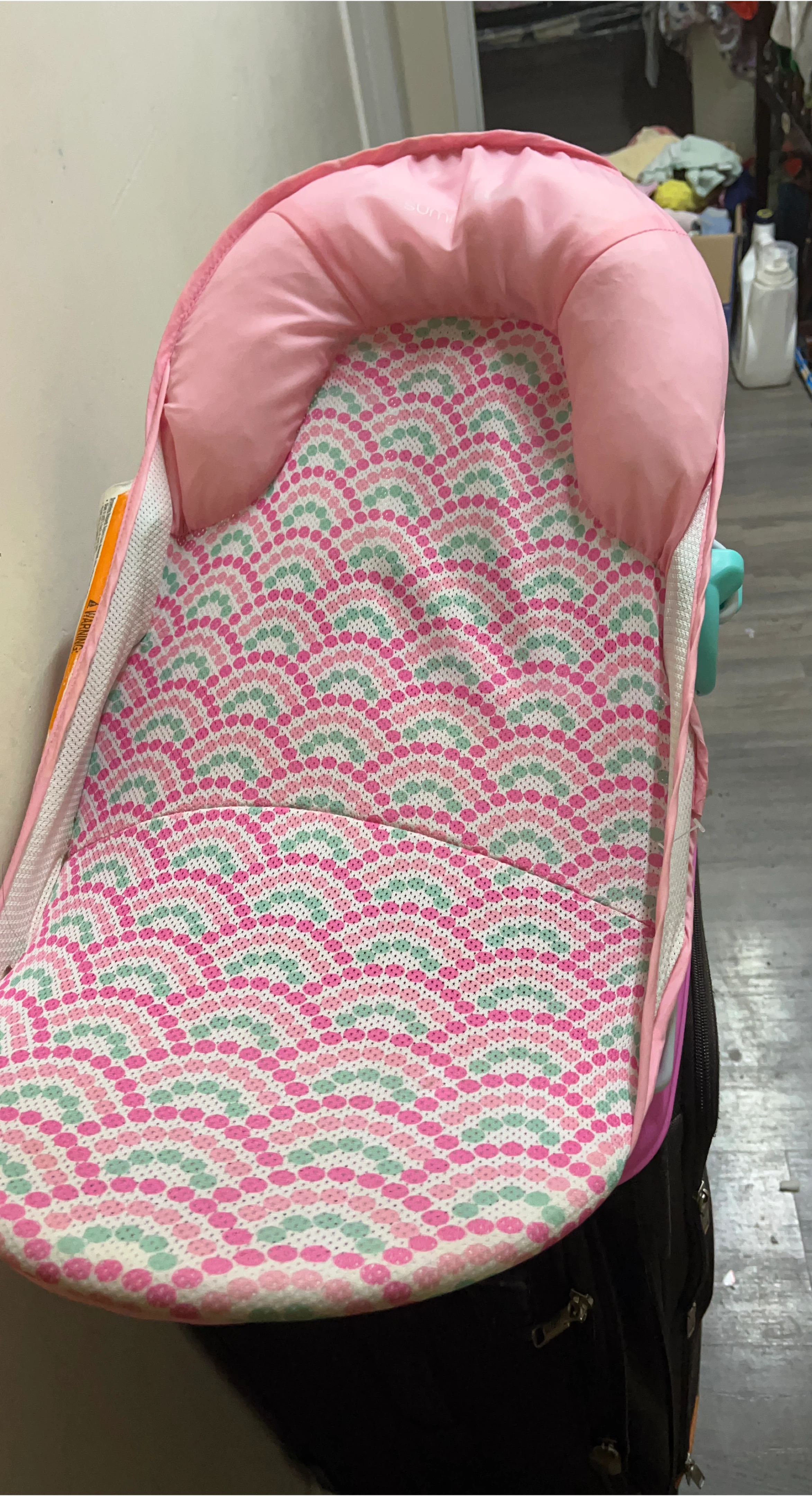 Summer Infant Baby Bath Tub Seat - Pink - photo 2