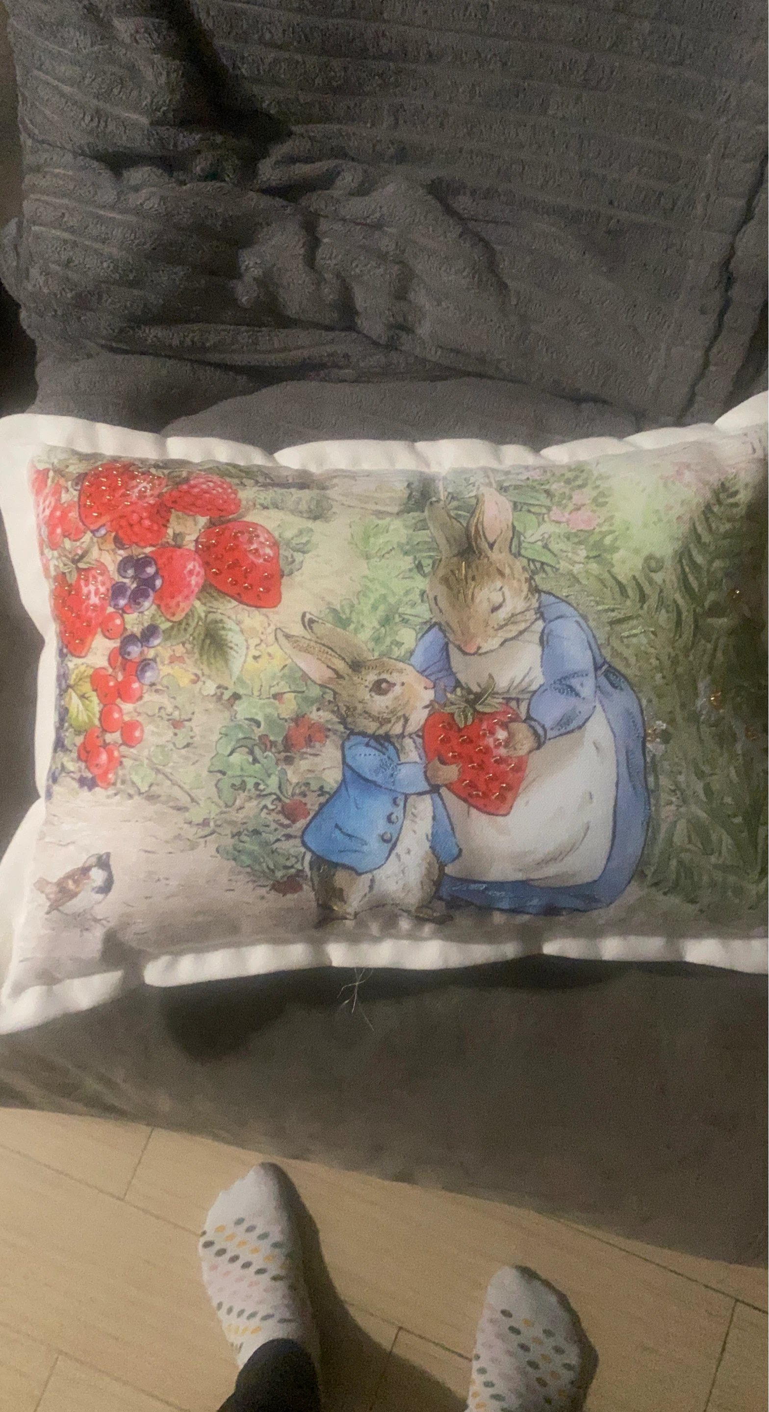 Peter Rabbit Pillow