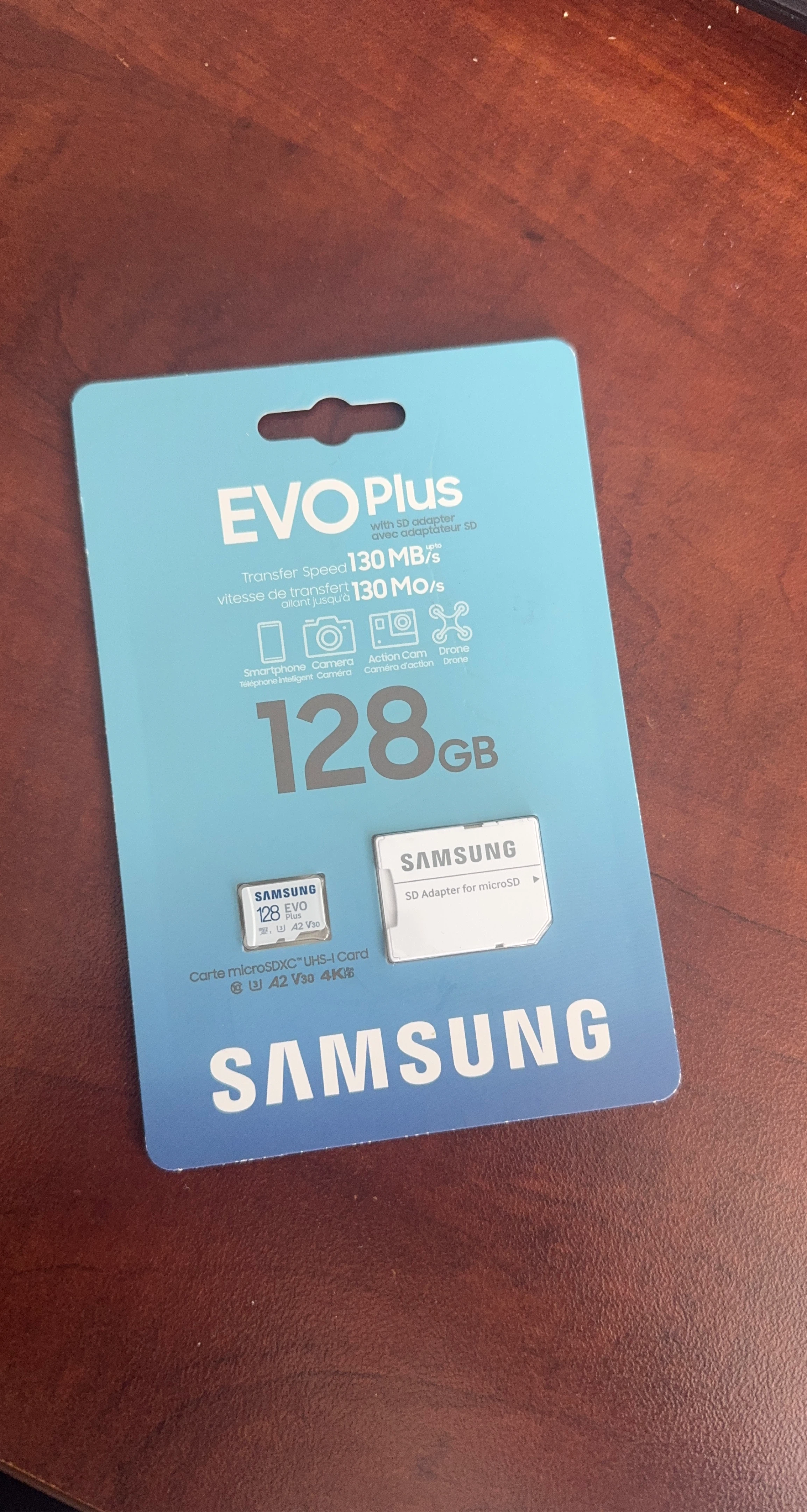 Samsung EVO Plus 128GB MicroSDXC Card with SD Adapter