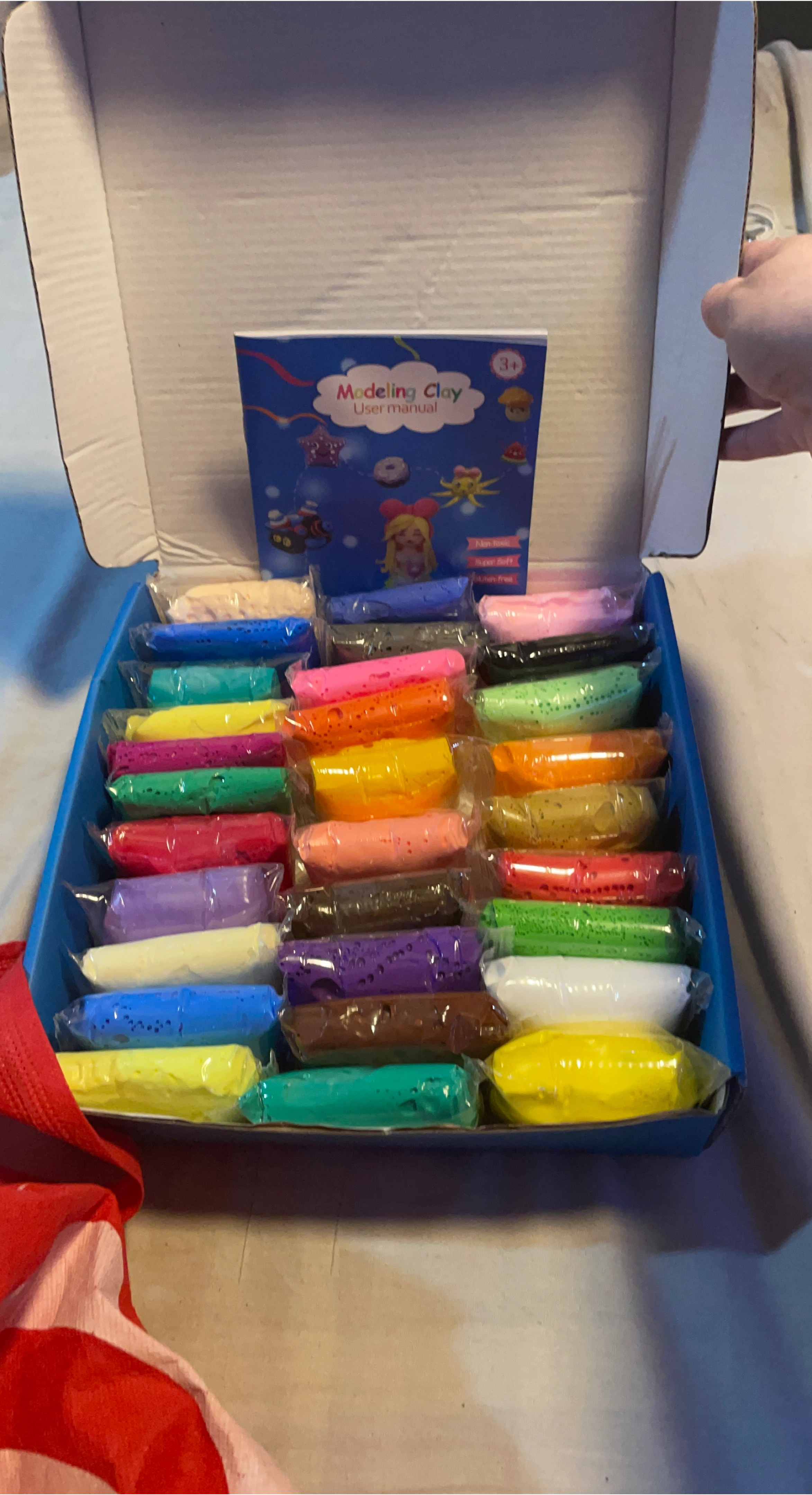 ixiaooyoo 30 Colors Air Dry Modeling Clay Set - photo 2