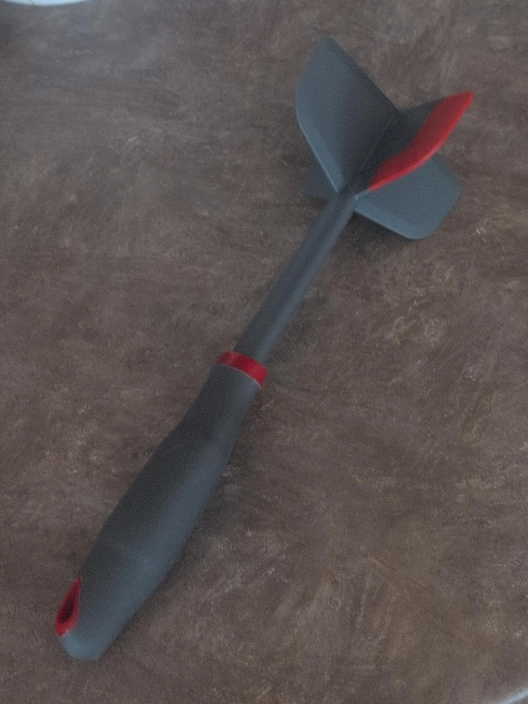 Grey and Red Chopper Utensil