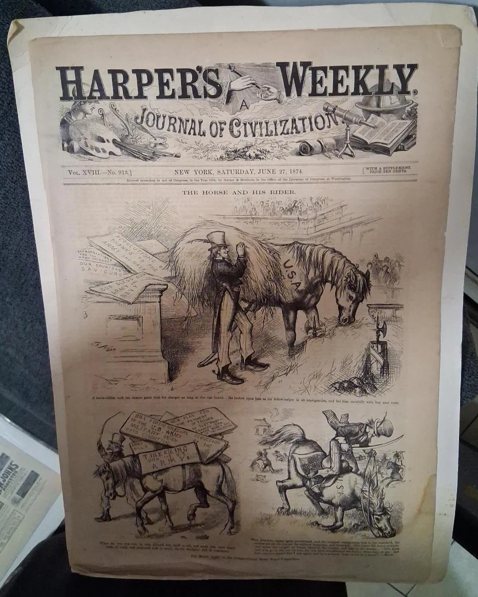 Harper's Weekly Journal of Civilization - June 27, 1874