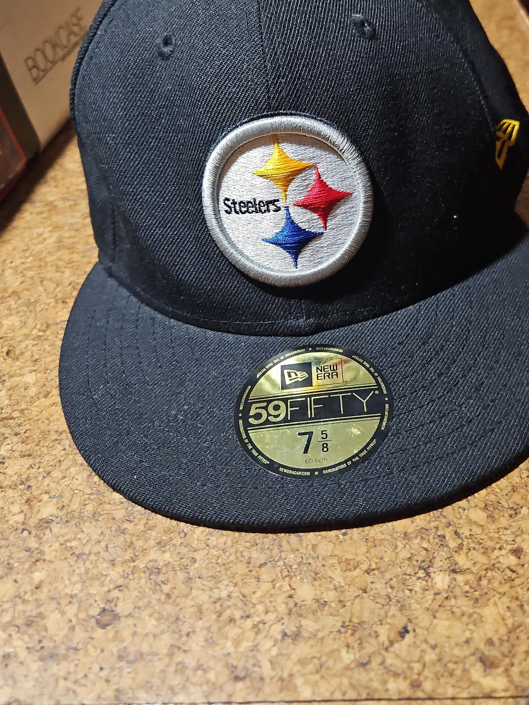 New Era Pittsburgh Steelers 59FIFTY Fitted Hat Size 7 5/8