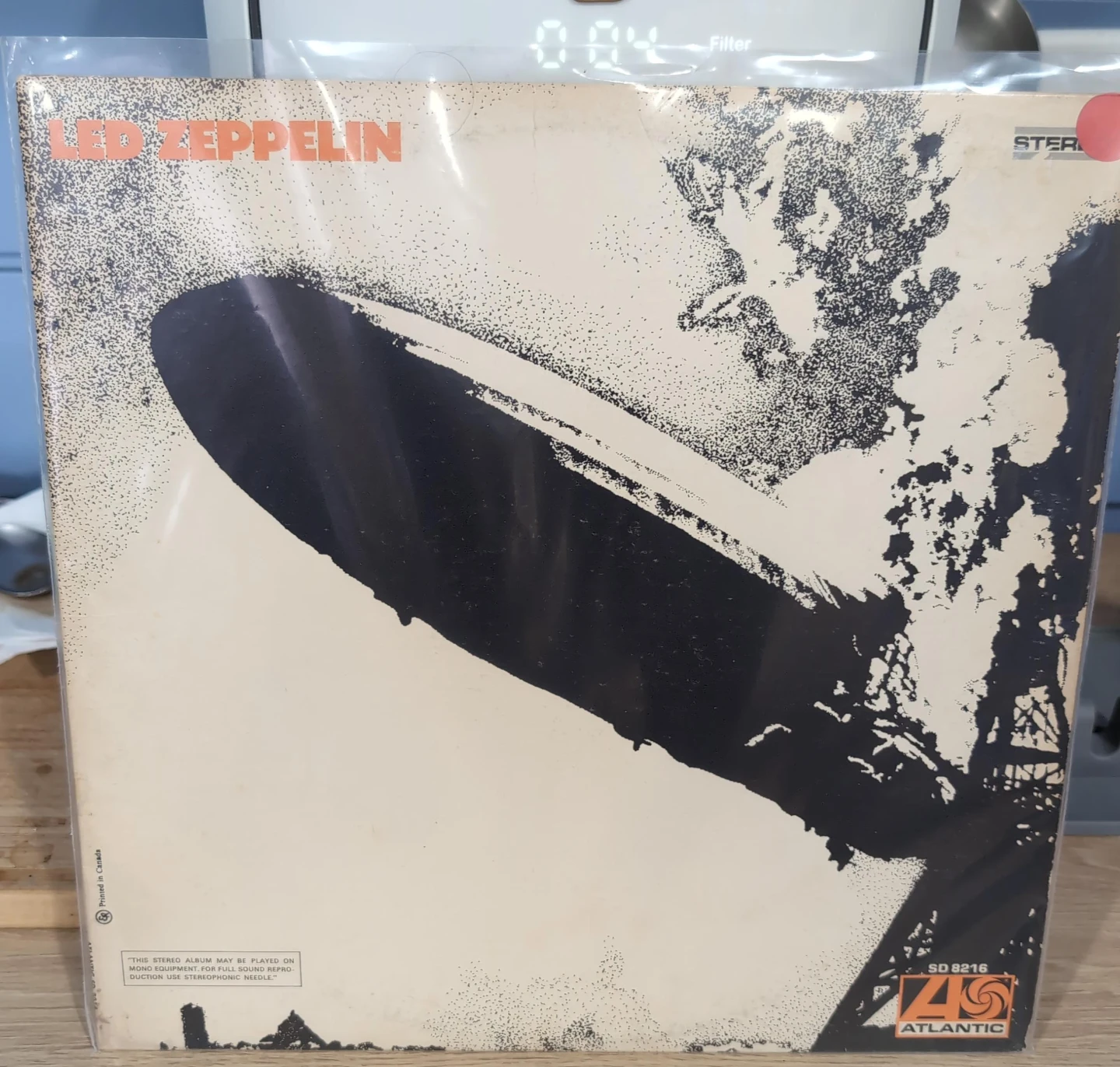 Led Zeppelin Self-Titled Album Vinyl Record