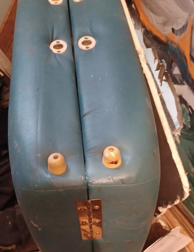 Blue Folding Massage Table