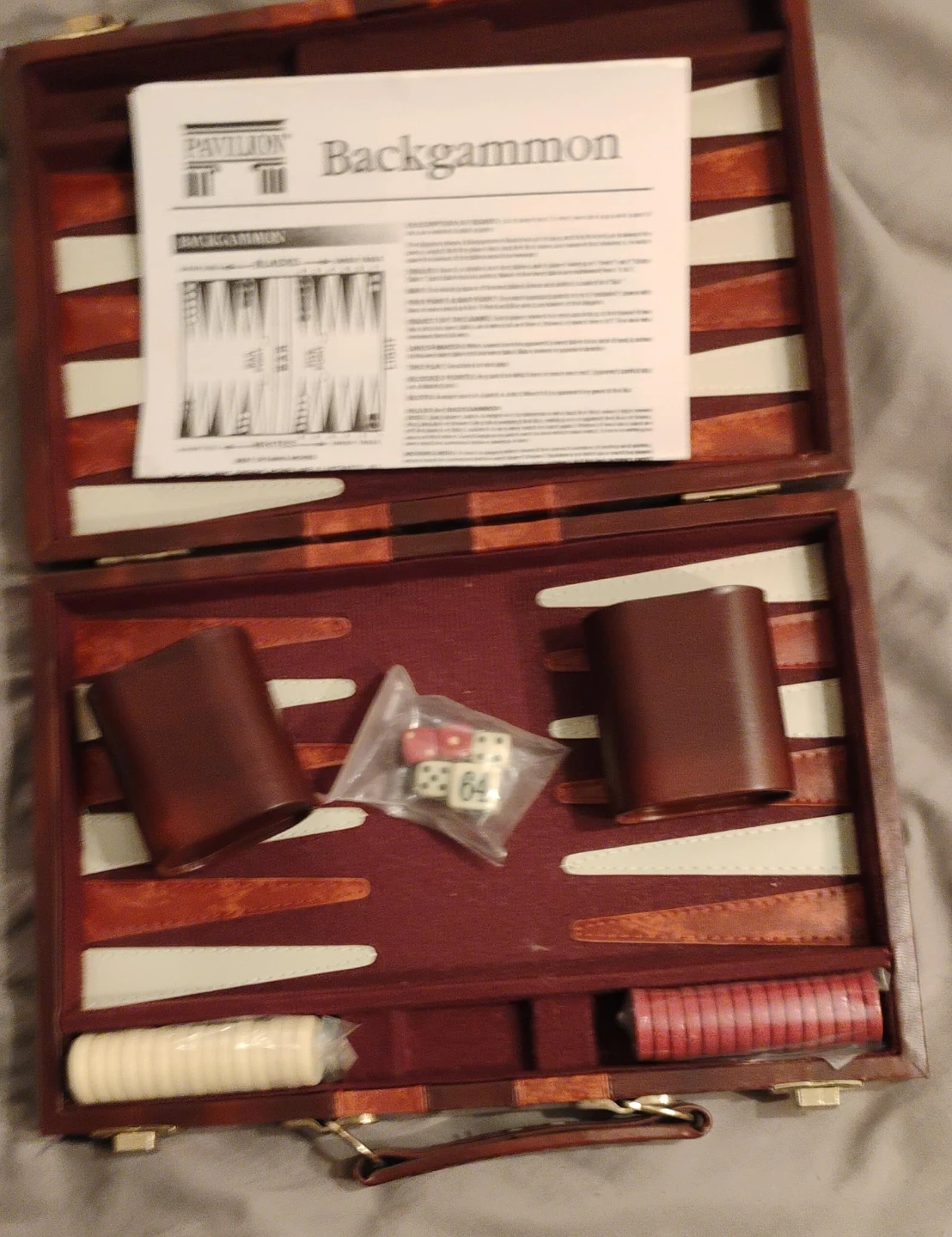 Pavilion Backgammon Set