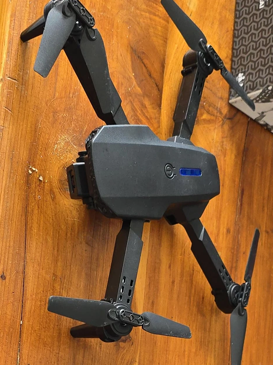 Black Foldable Drone with Carrying Case