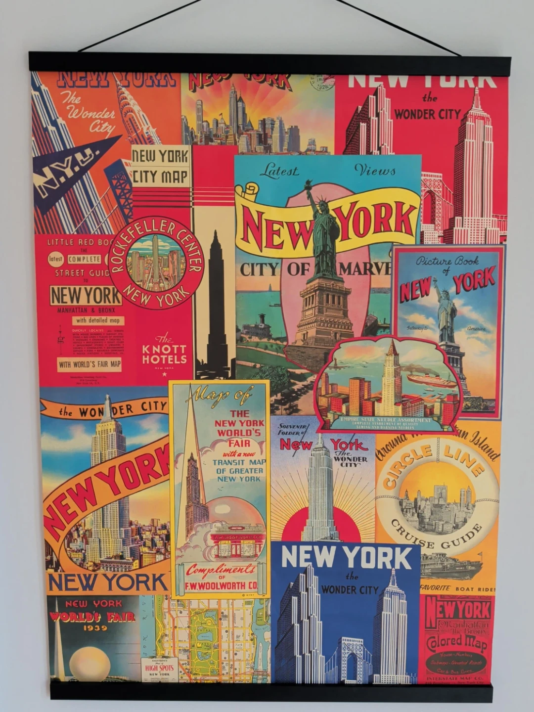 Vintage New York City Travel Poster