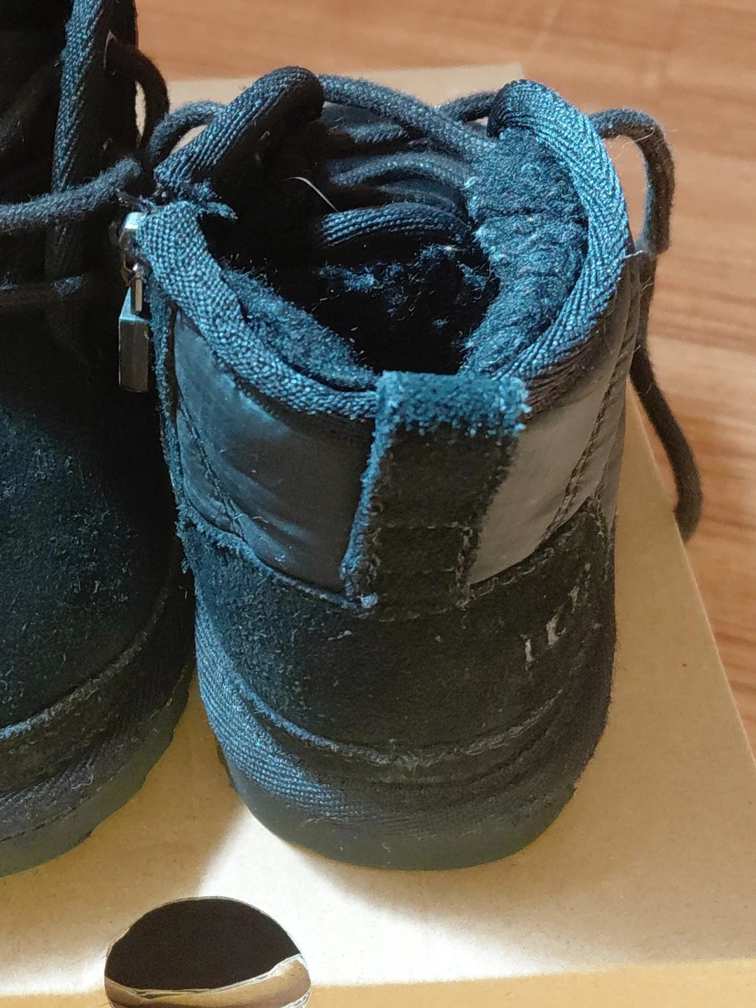 Black UGG Baby Boots Size 7
