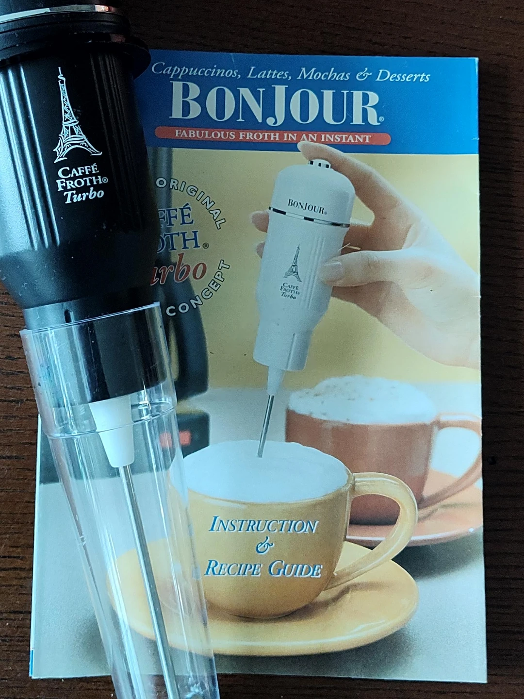 Bonjour Caffé Froth Turbo Milk Frother