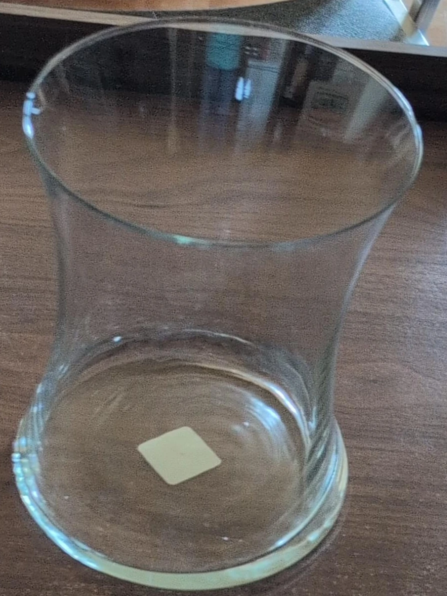 Clear Glass Vase