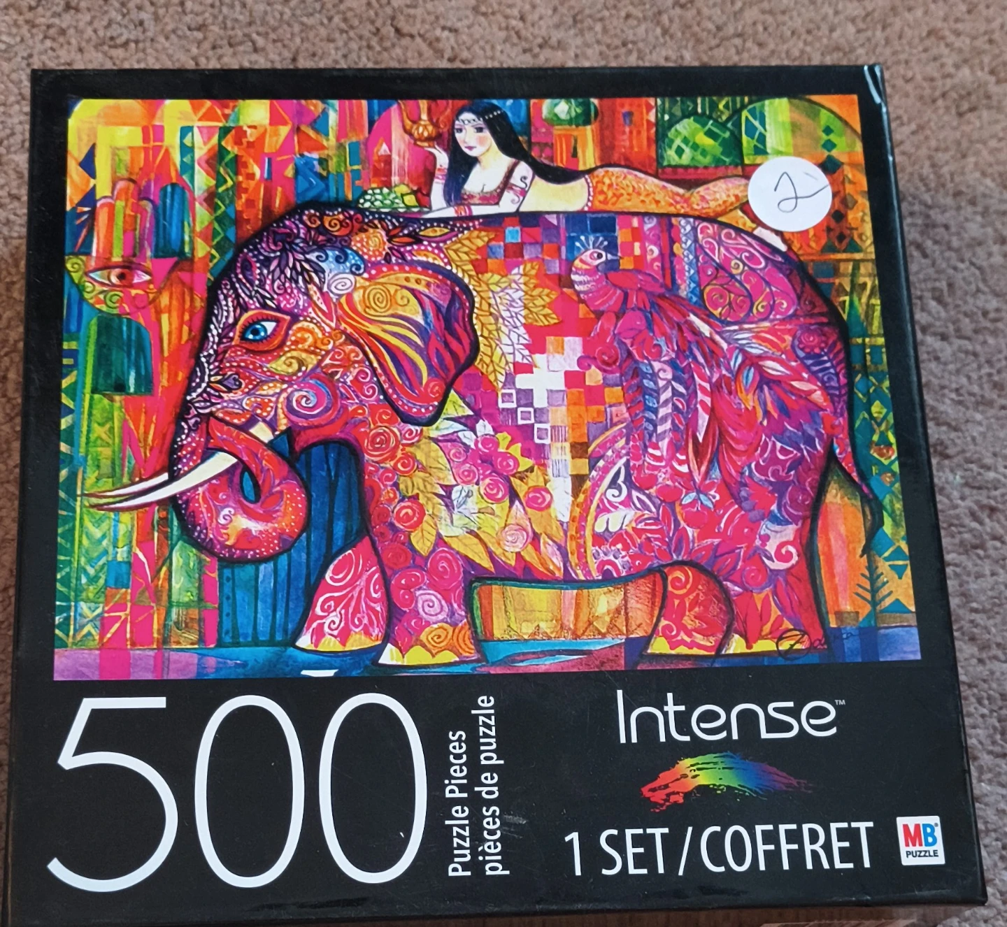 Intense 500 Piece Puzzle