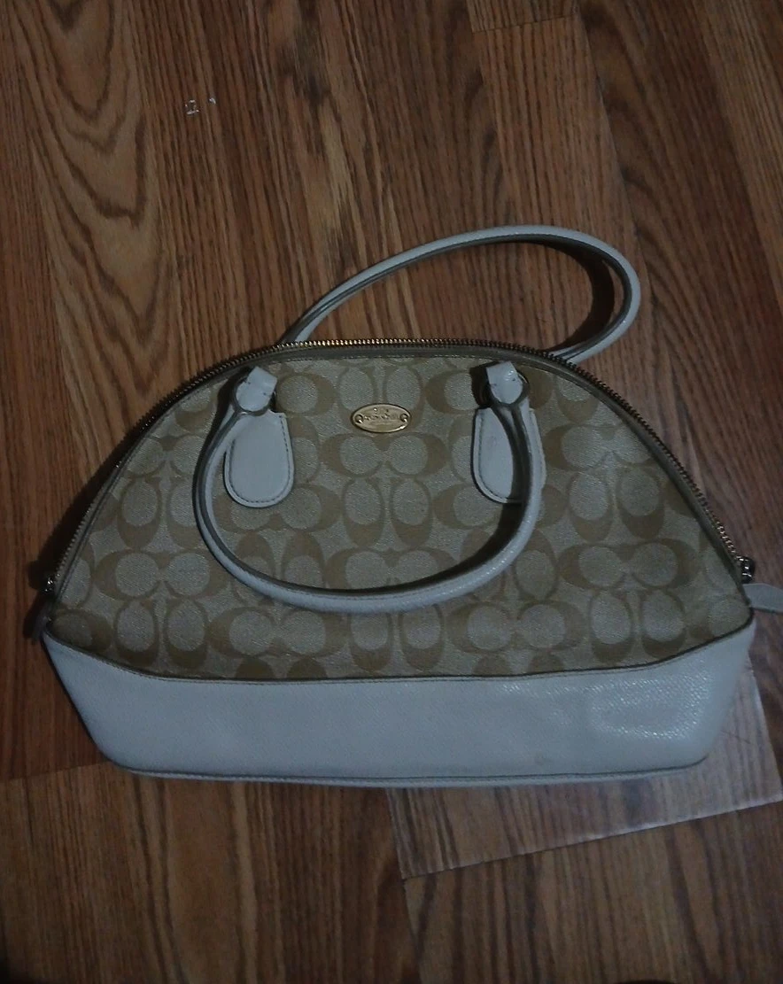 Coach Monogram Dome Satchel