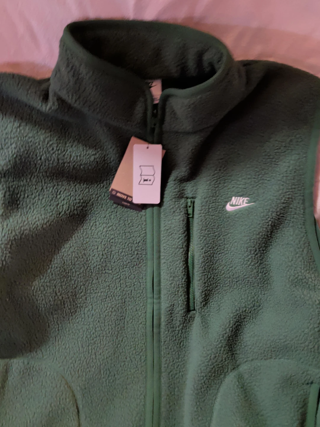 Nike Fleece Vest - Green