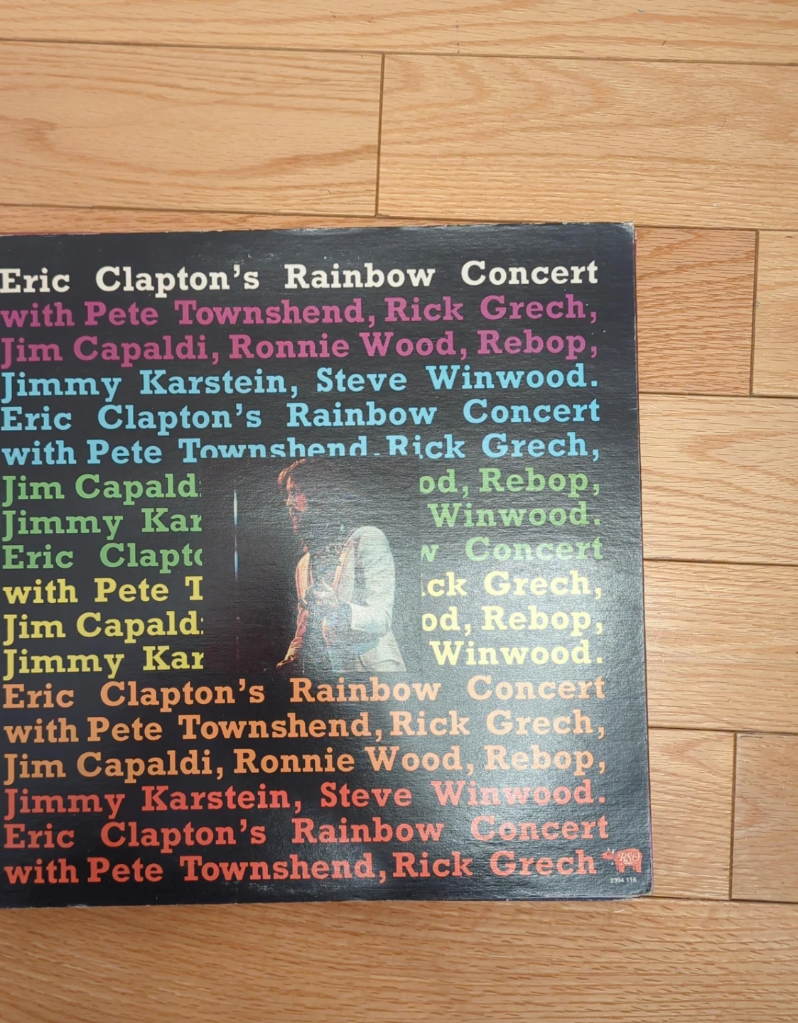 Eric Clapton's Rainbow Concert Vinyl Record