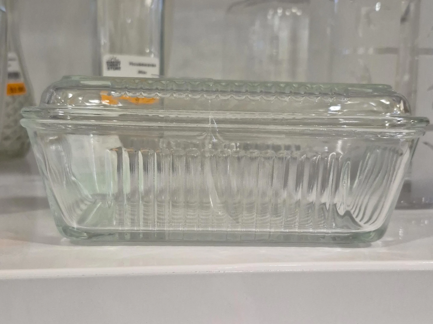 Glass Loaf Pan with Lid