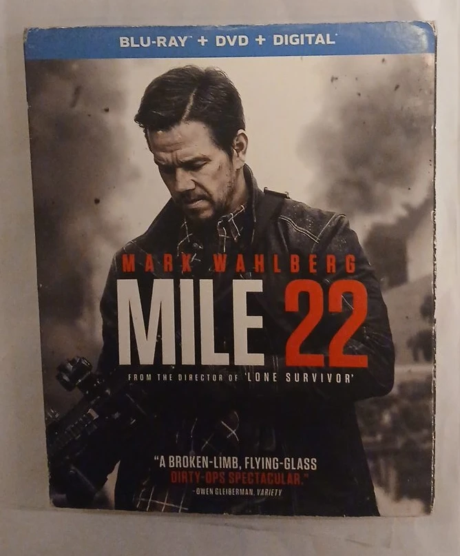 Mile 22 Blu-Ray + DVD + Digital