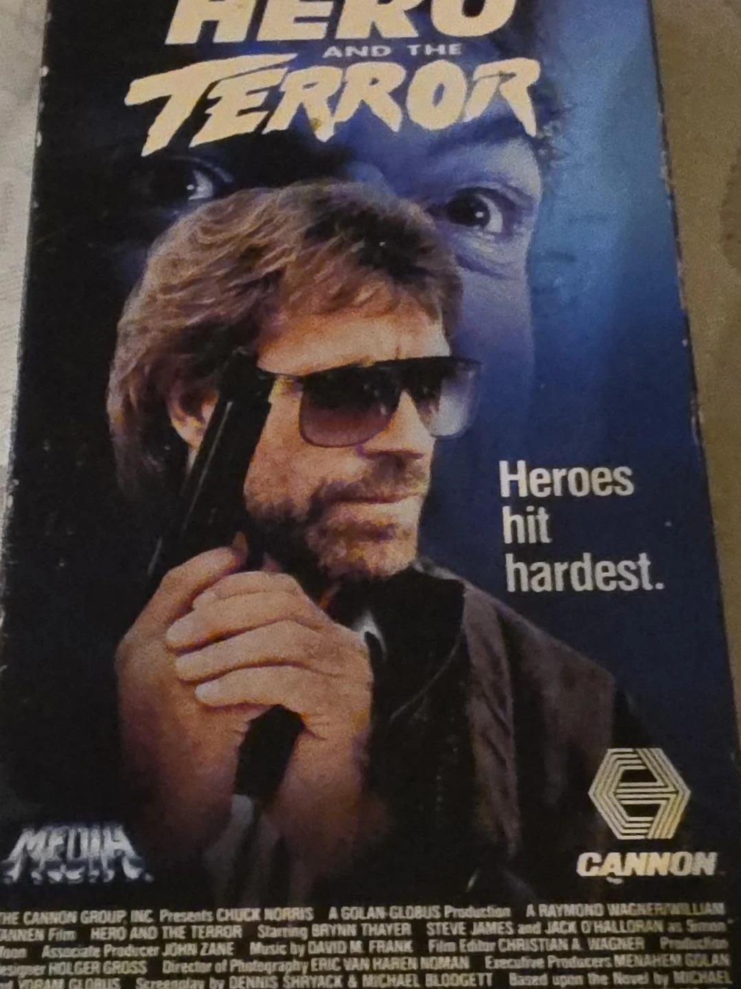 Hero and the Terror VHS