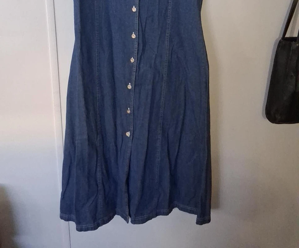 Ladies Denim Dress Size L - photo 2
