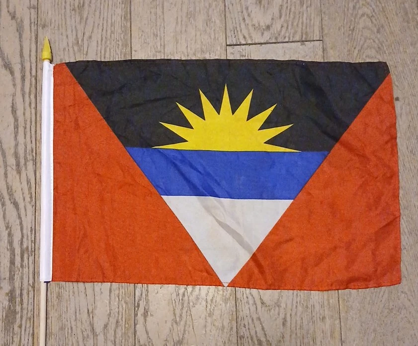 Antigua and Barbuda Handheld Flag