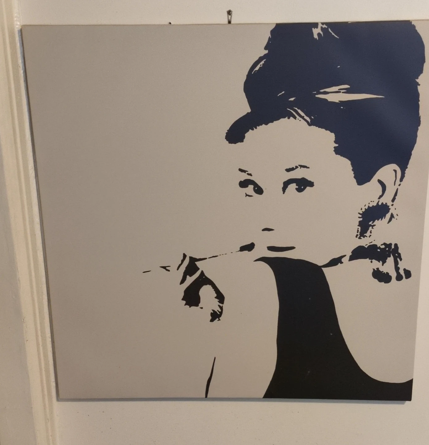 Audrey Hepburn Art Print on canvas