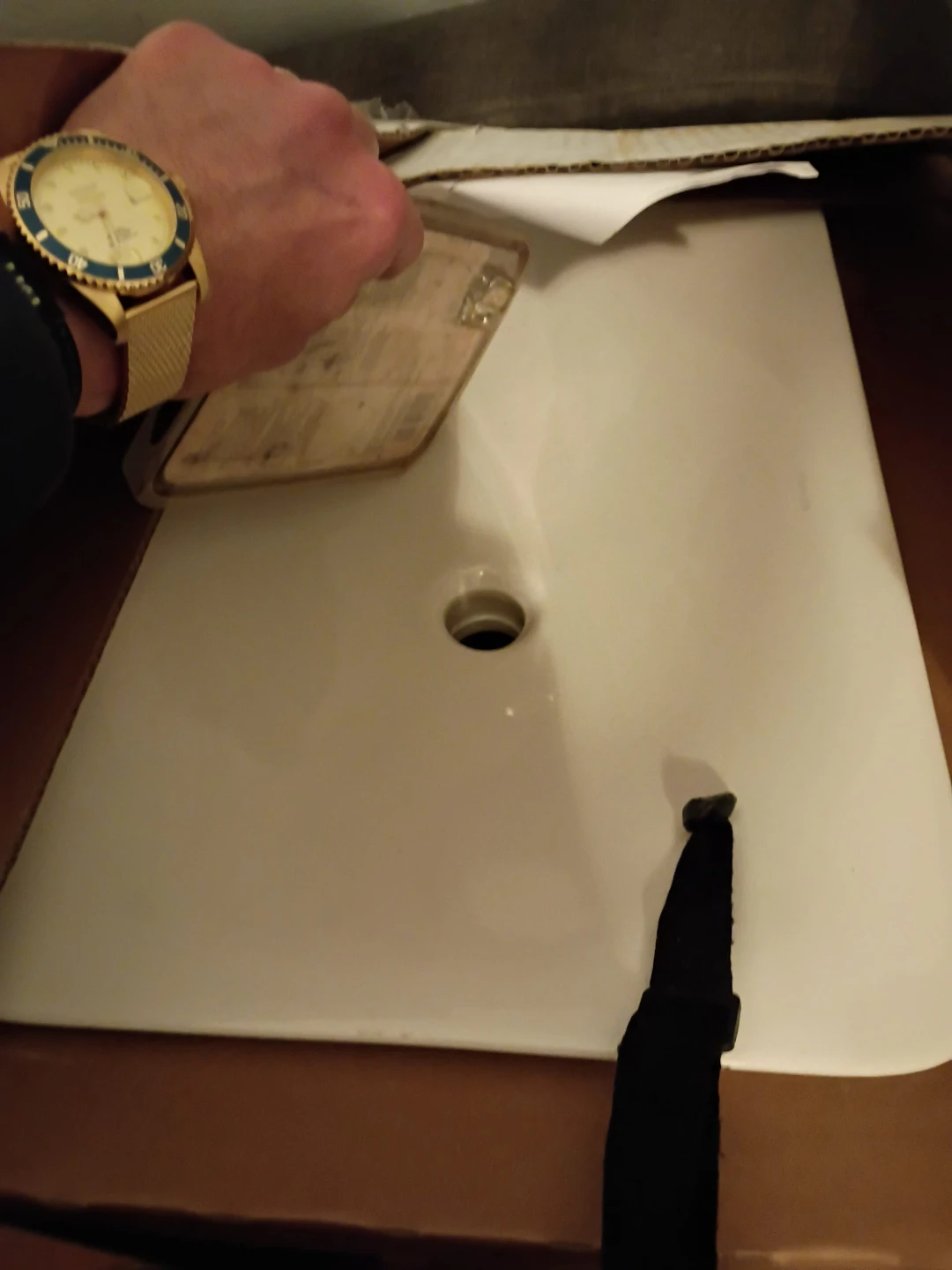 Kohler White Ceramic Sink Basin