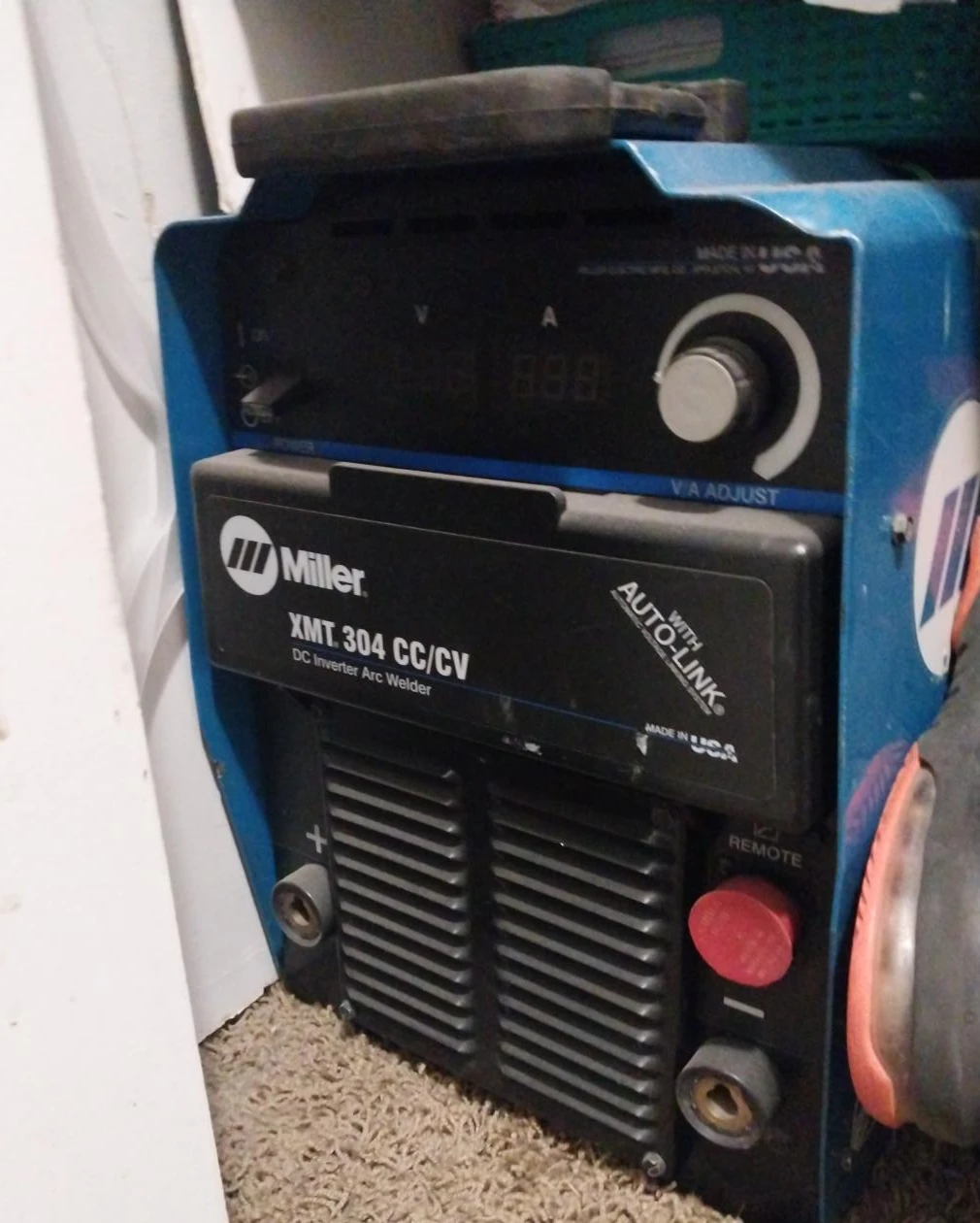 Miller XMT 304 CC/CV DC Inverter Arc Welder