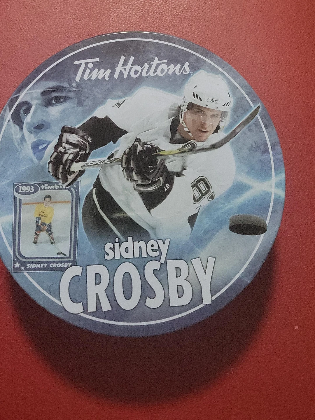 Tim Hortons Sidney Crosby Collector Tin