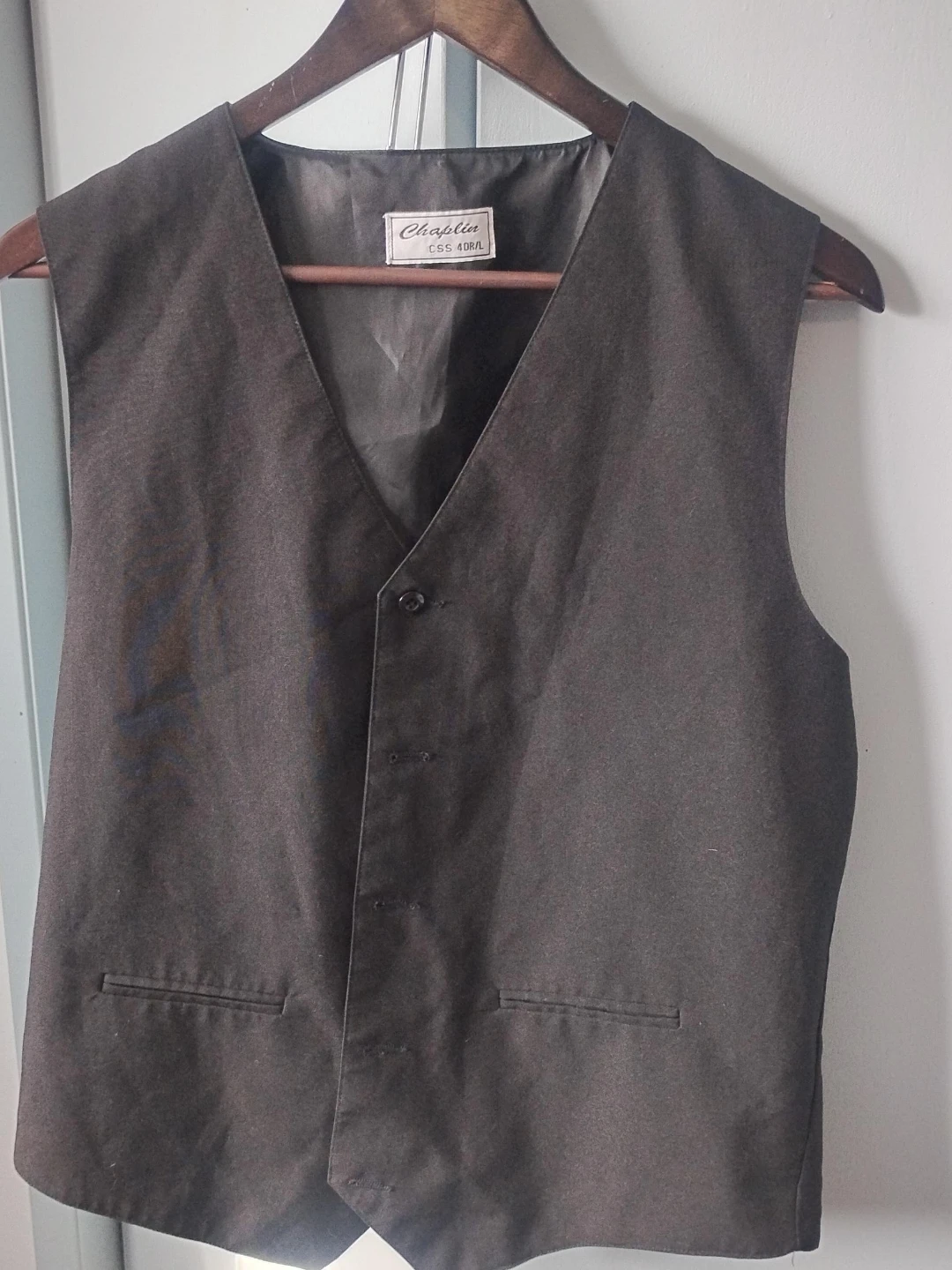 Chaplin Men's Vest Size 40R