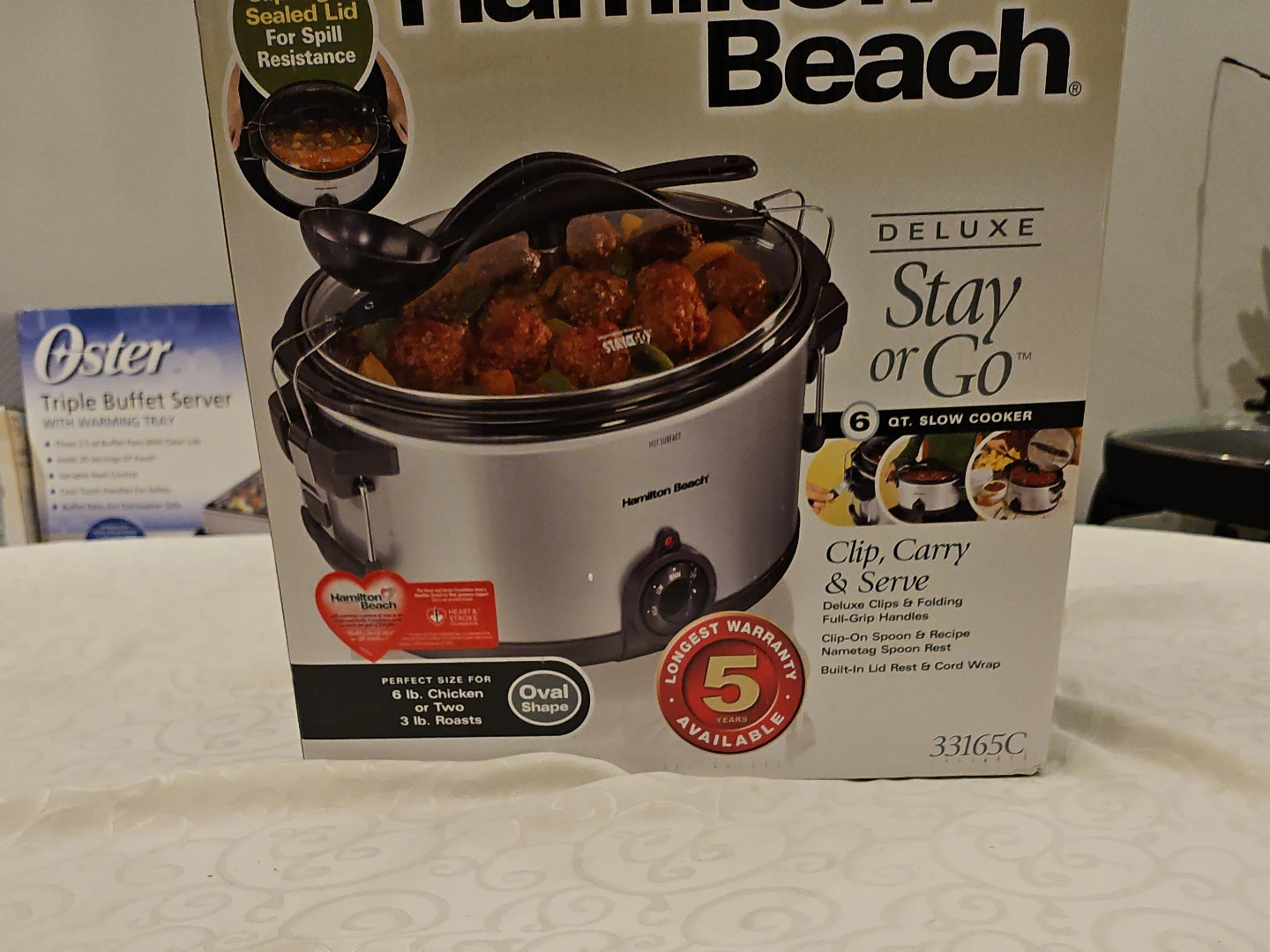 Hamilton Beach 6 Qt. Deluxe Slow Cooker
