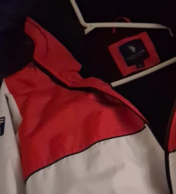 U.S. Polo Assn. Jacket - Red/White