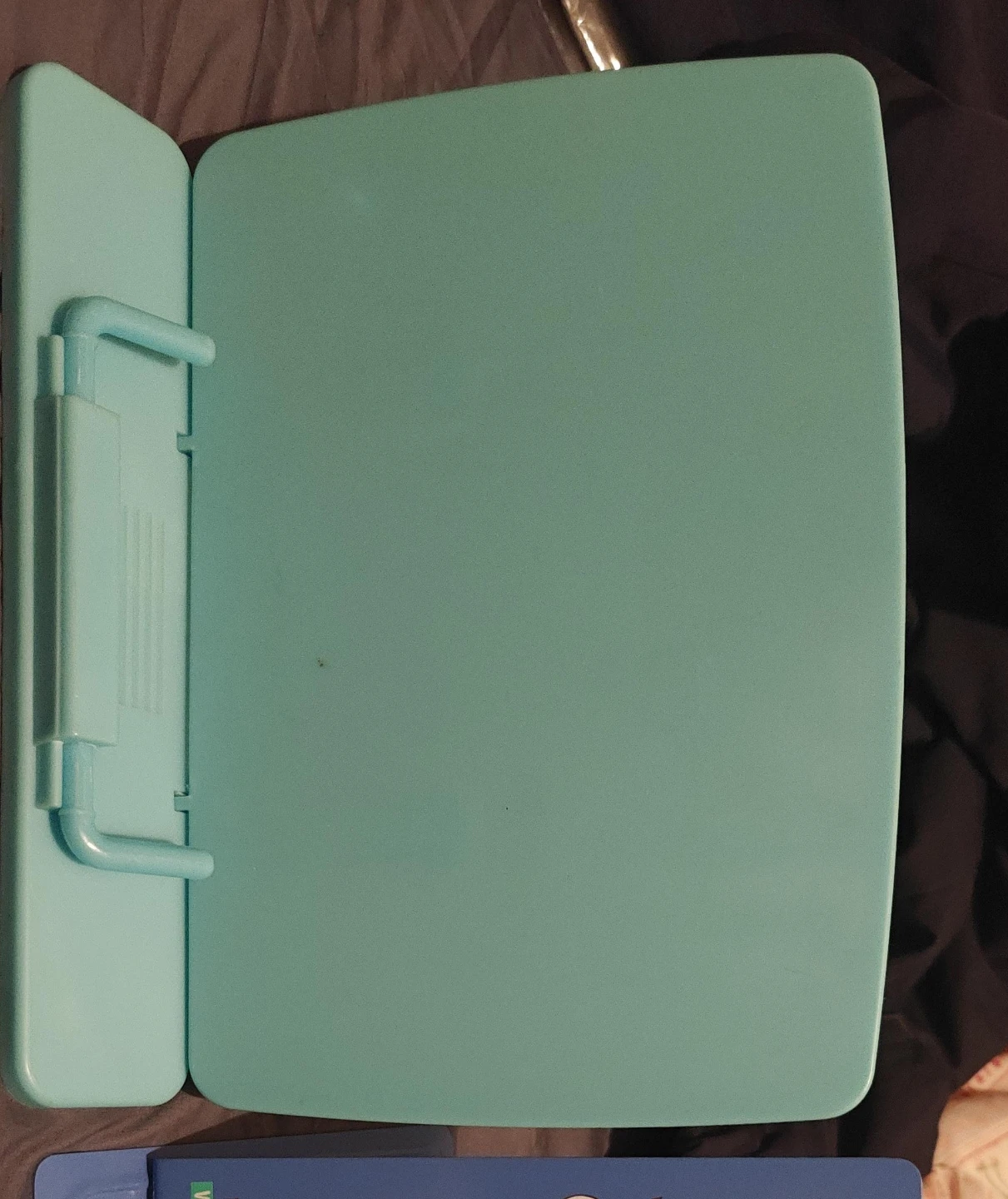 Aqua Blue Kids Lap Desk with Handle