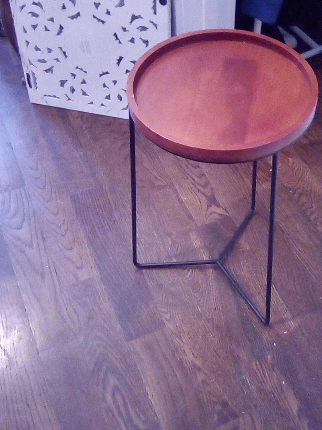 Rattan Bamboo Plant Stand & Wooden plant stand - photo 2