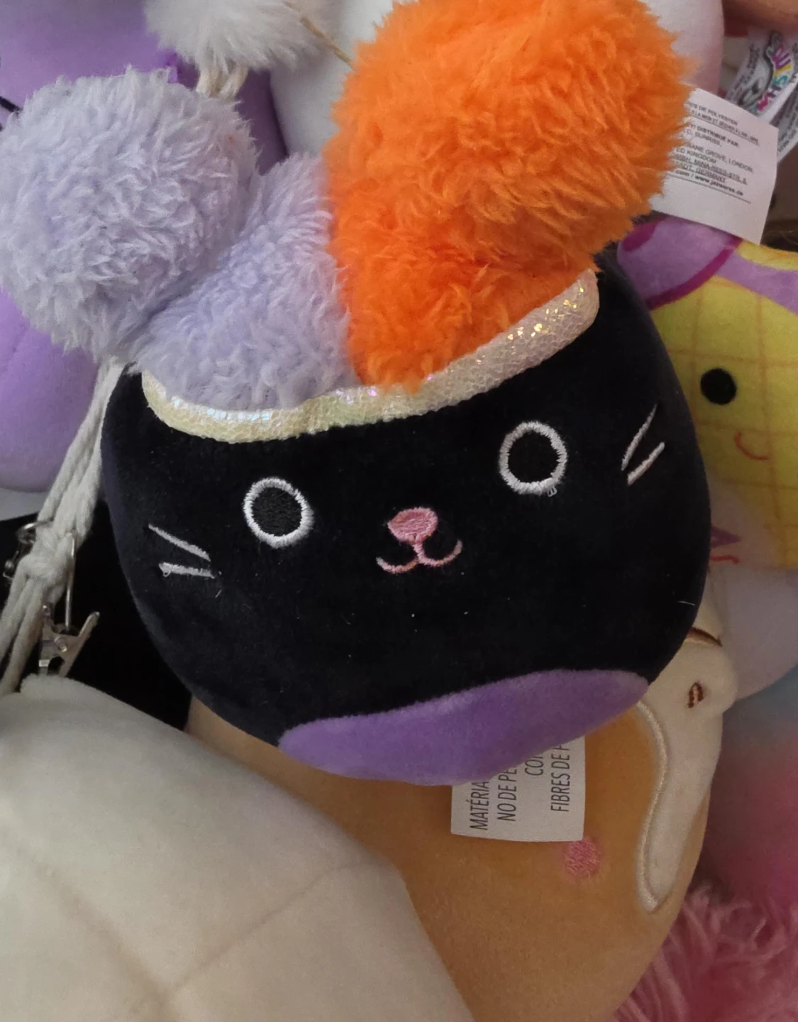 Squishmallow Black Cat Plush