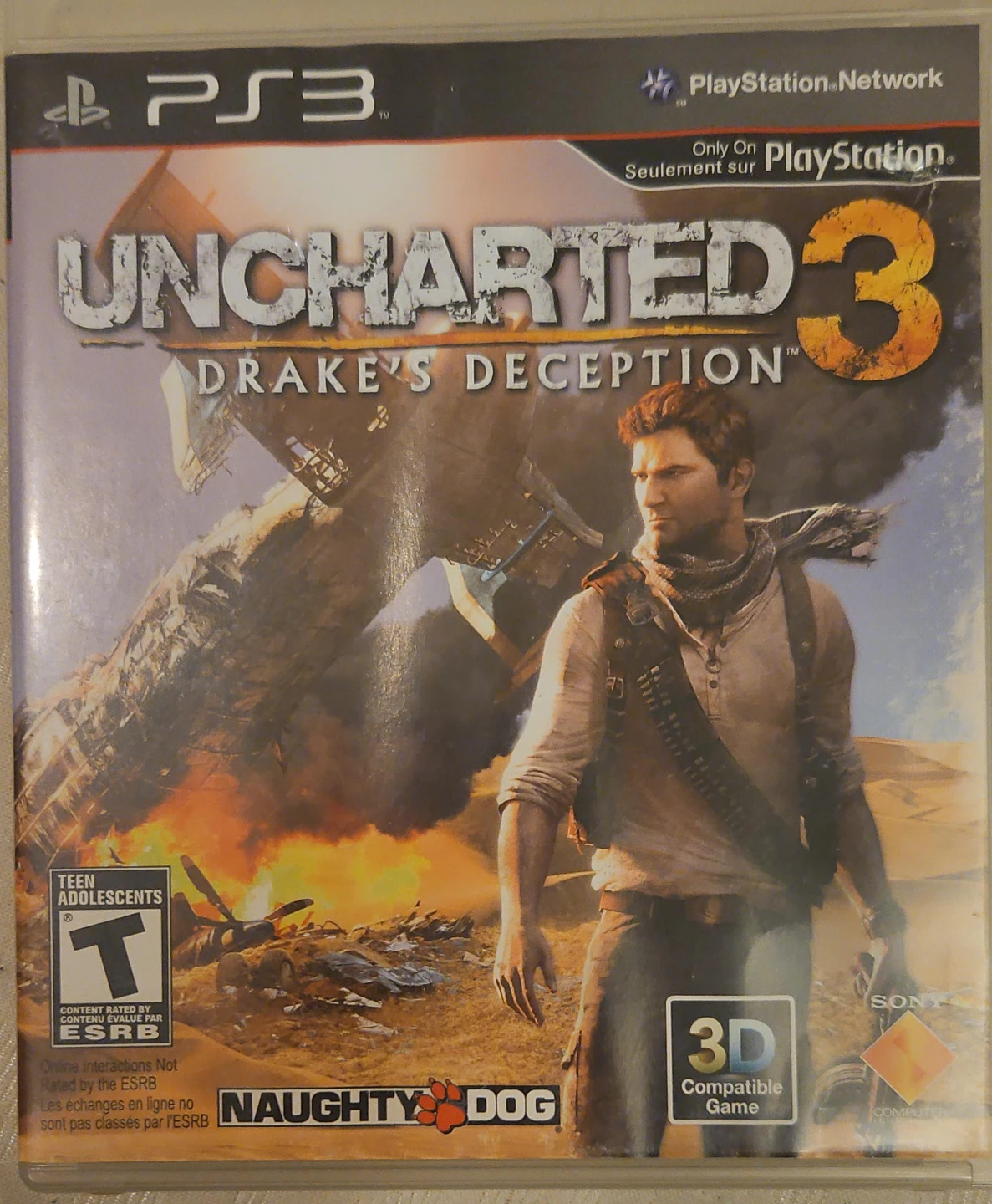 Uncharted 3: Drake's Deception - PlayStation 3 Game