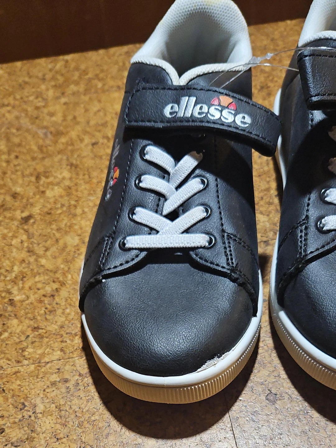 Black Ellesse Kids Sneakers